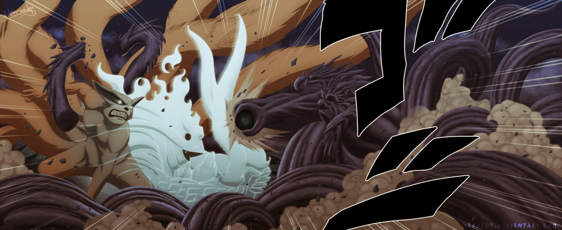 Free download. HD wallpaper: Anime, Naruto, Hashirama Senju, Kurama (Naruto), Madara Uchiha