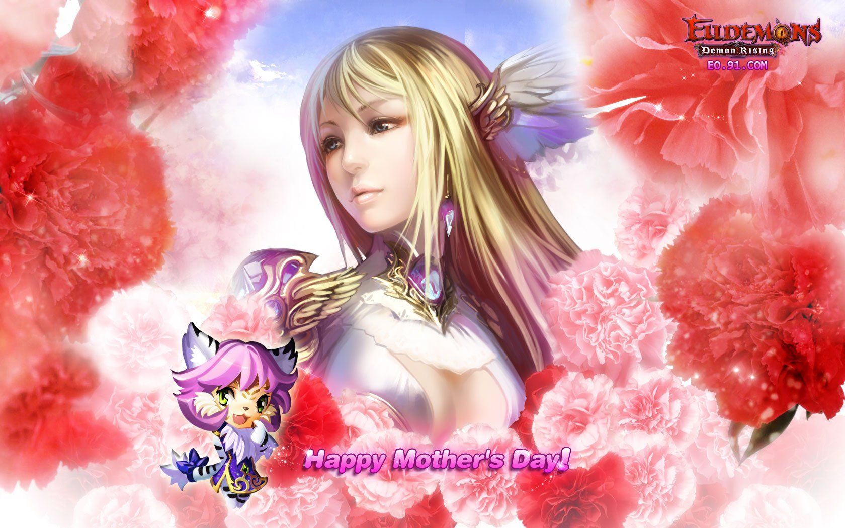 EUDEMONS ONLINE mmo rpg fantasy mothers day wallpaperx1050