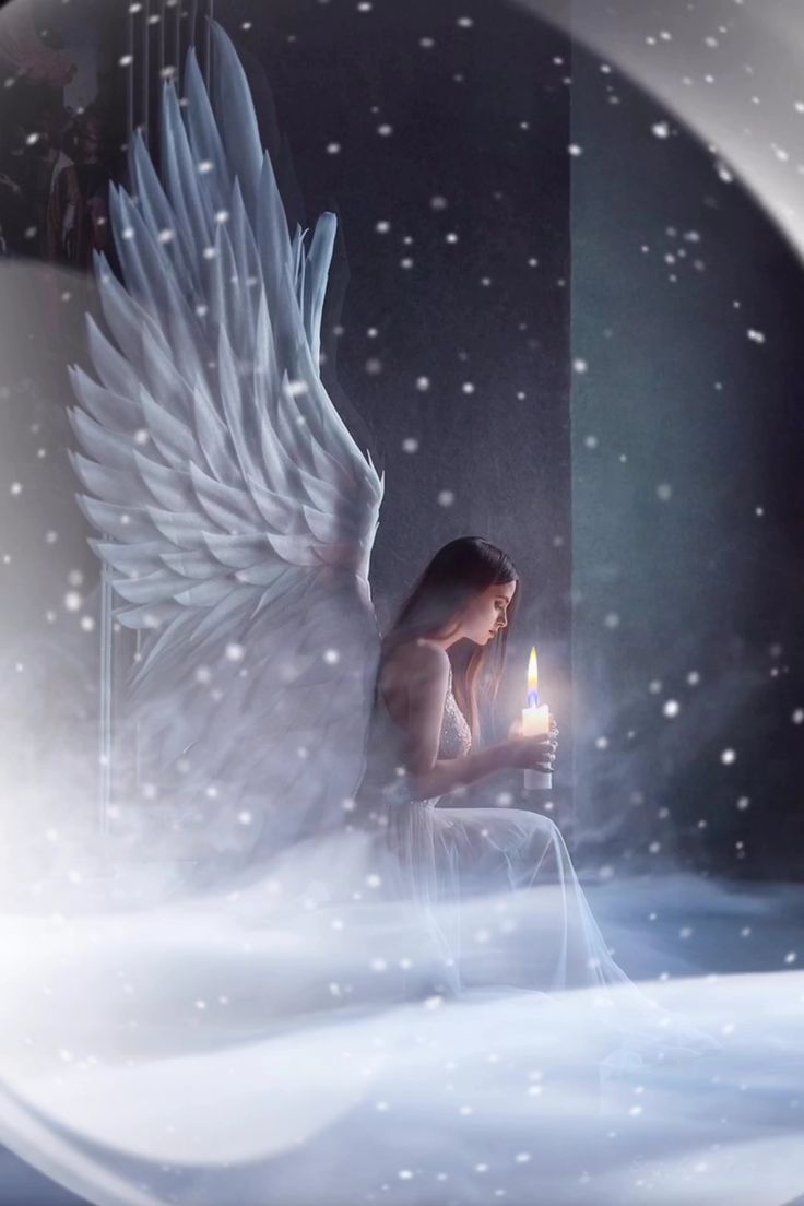 Angel of love. - #Angel #fantasy #Love. Angel painting, Angel