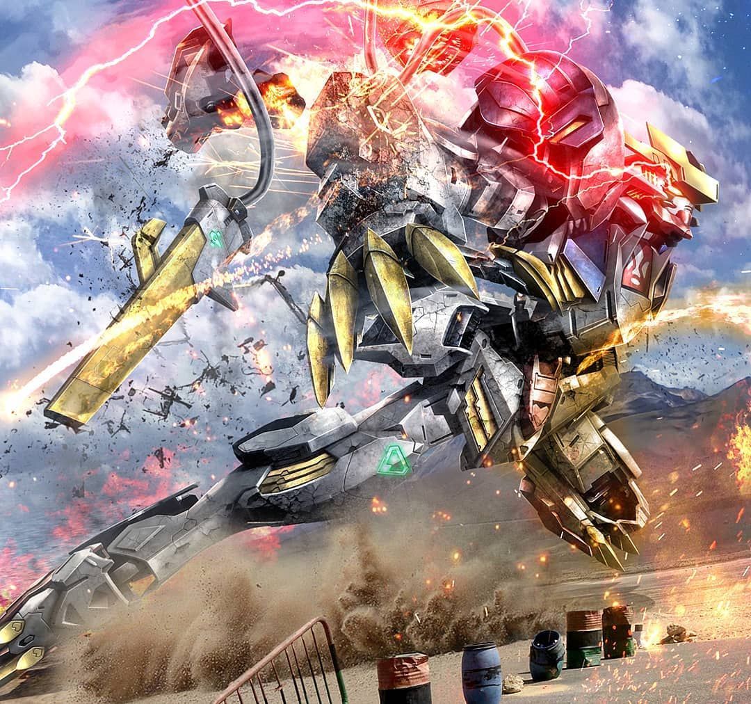 Like gundam. Russia. on Instagram: “Gundam art. Barbatos”