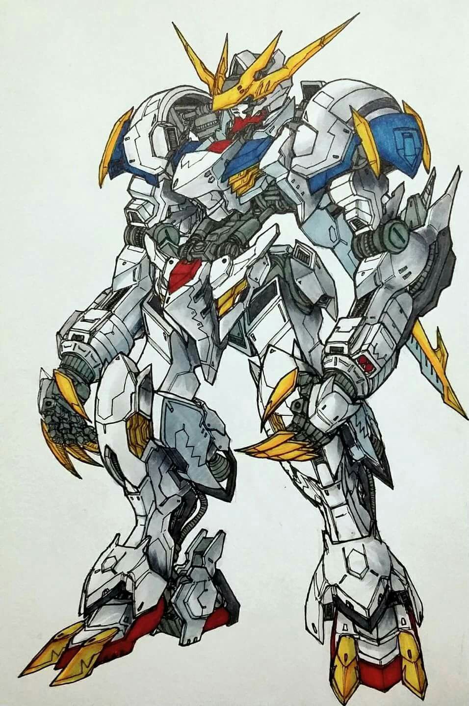 Barbatos Lupus Rex. Gundam wallpaper, Gundam iron blooded