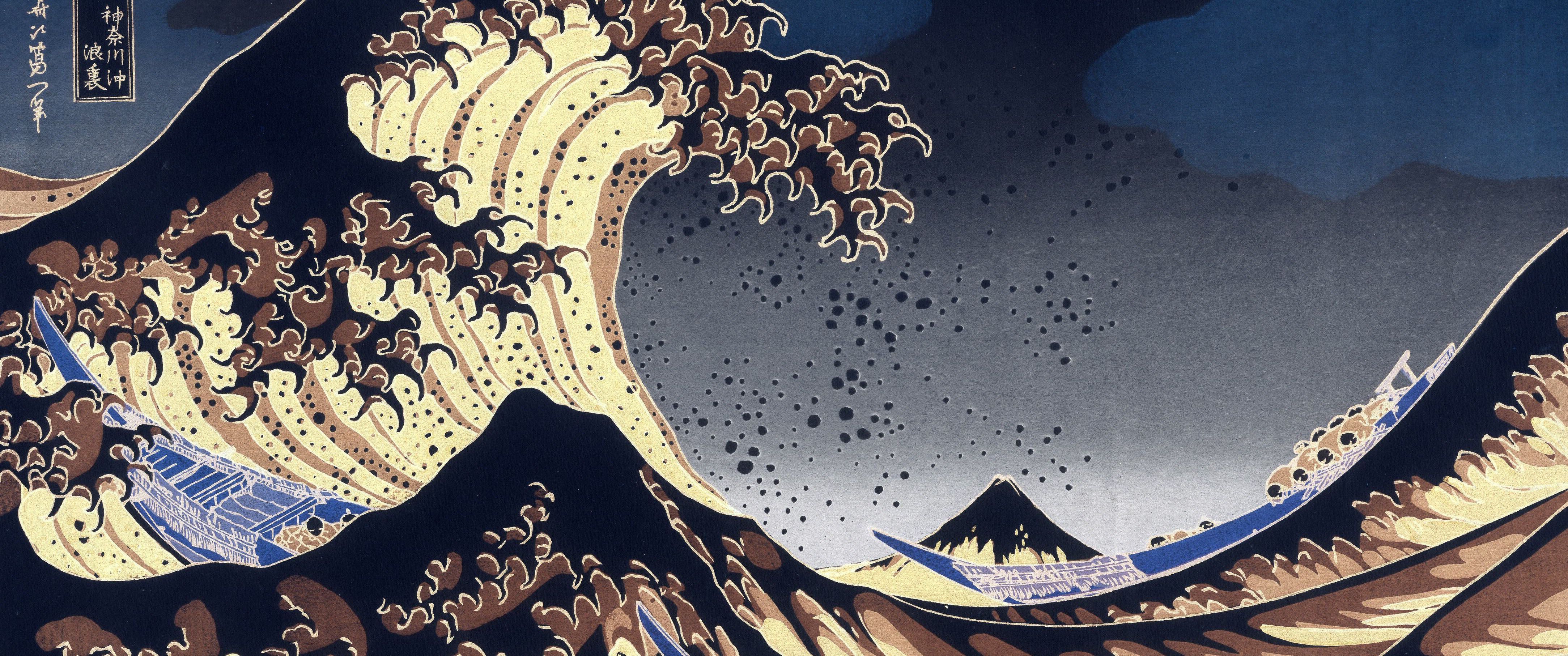 The Great Waves Of Kanagawa Wallpapers - Wallpaper Cave
