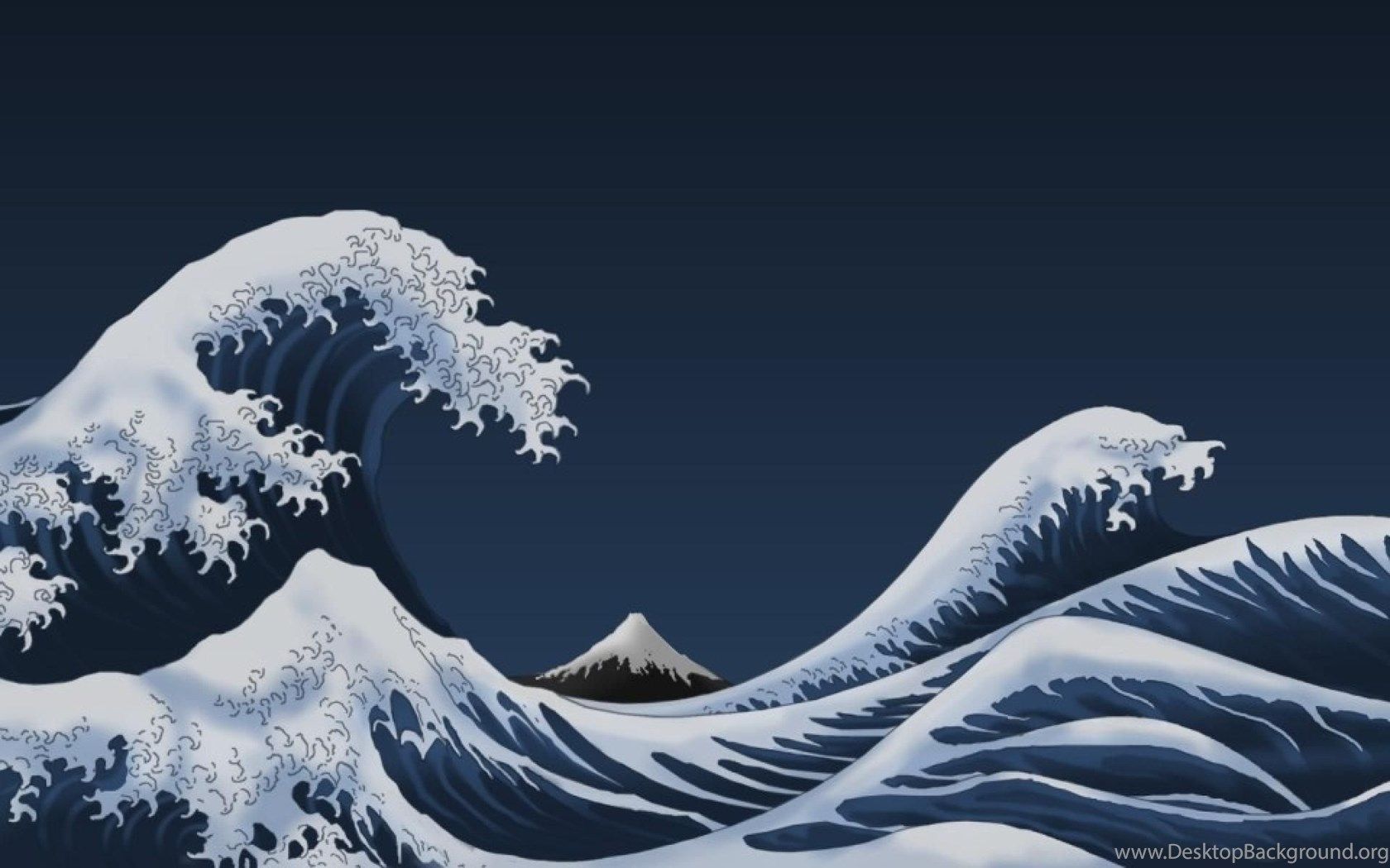 Katsushika Hokusai The Great Wave Off Kanagawa Wallpaper