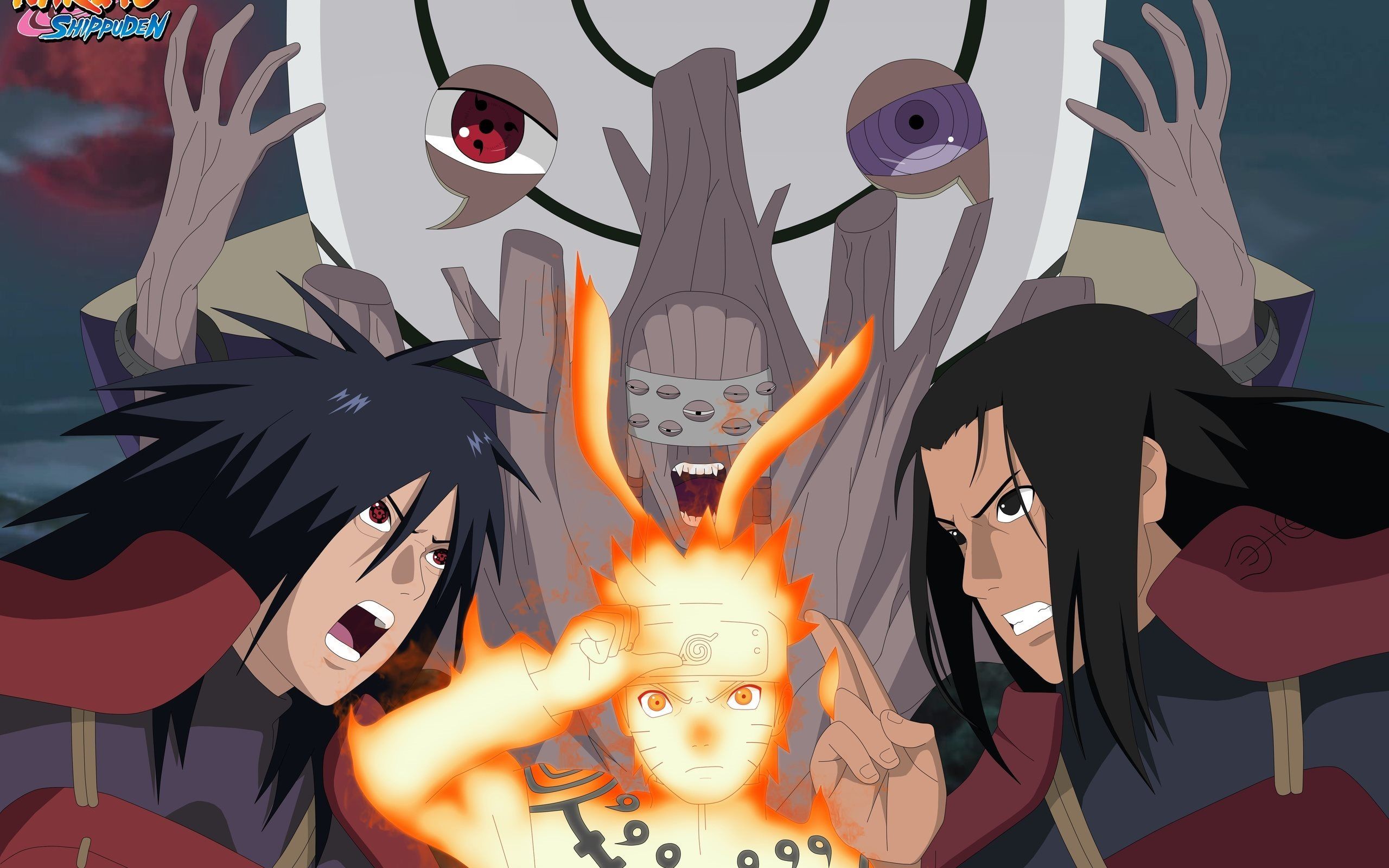 Uchiha Madara And Senju Hashirama