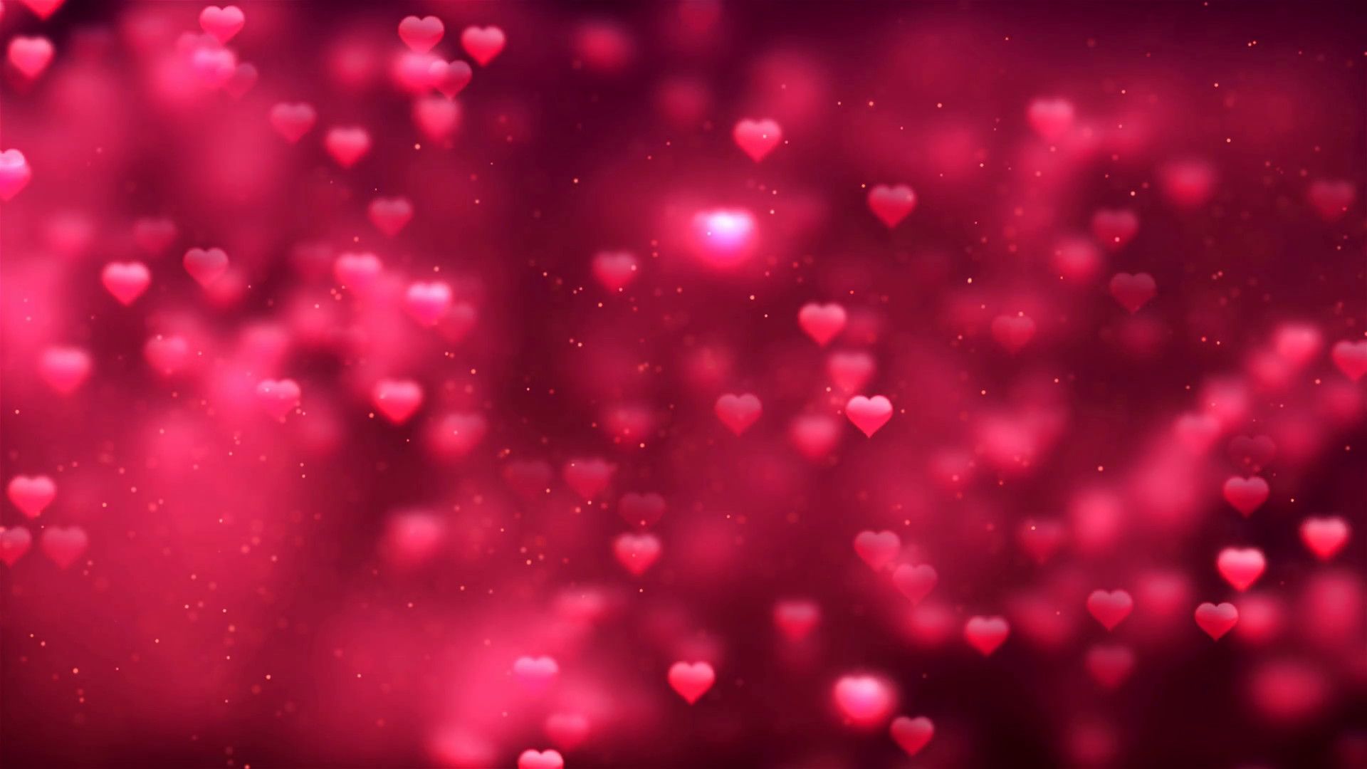 Red Love Heart Background