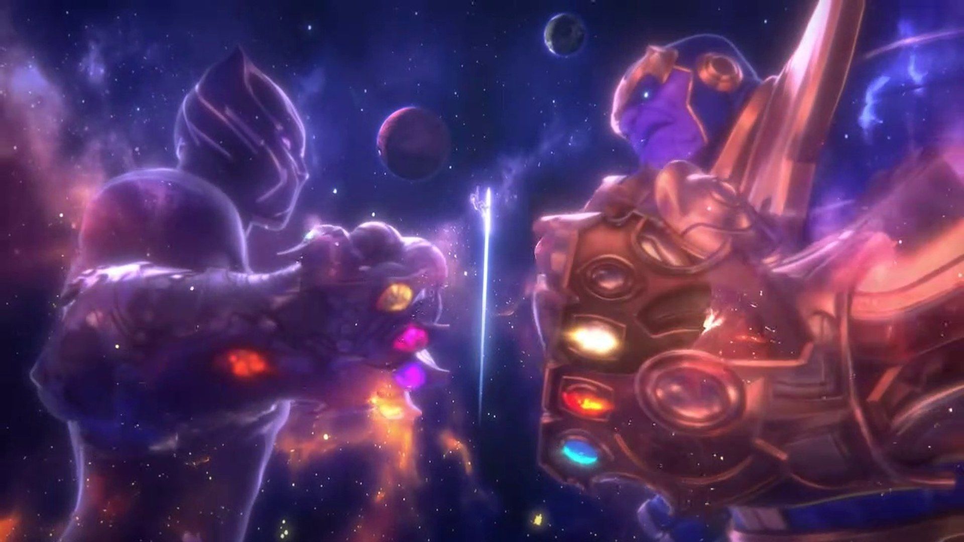 Avengers 4: EndGame. BLACK PANTHER vs THANOS