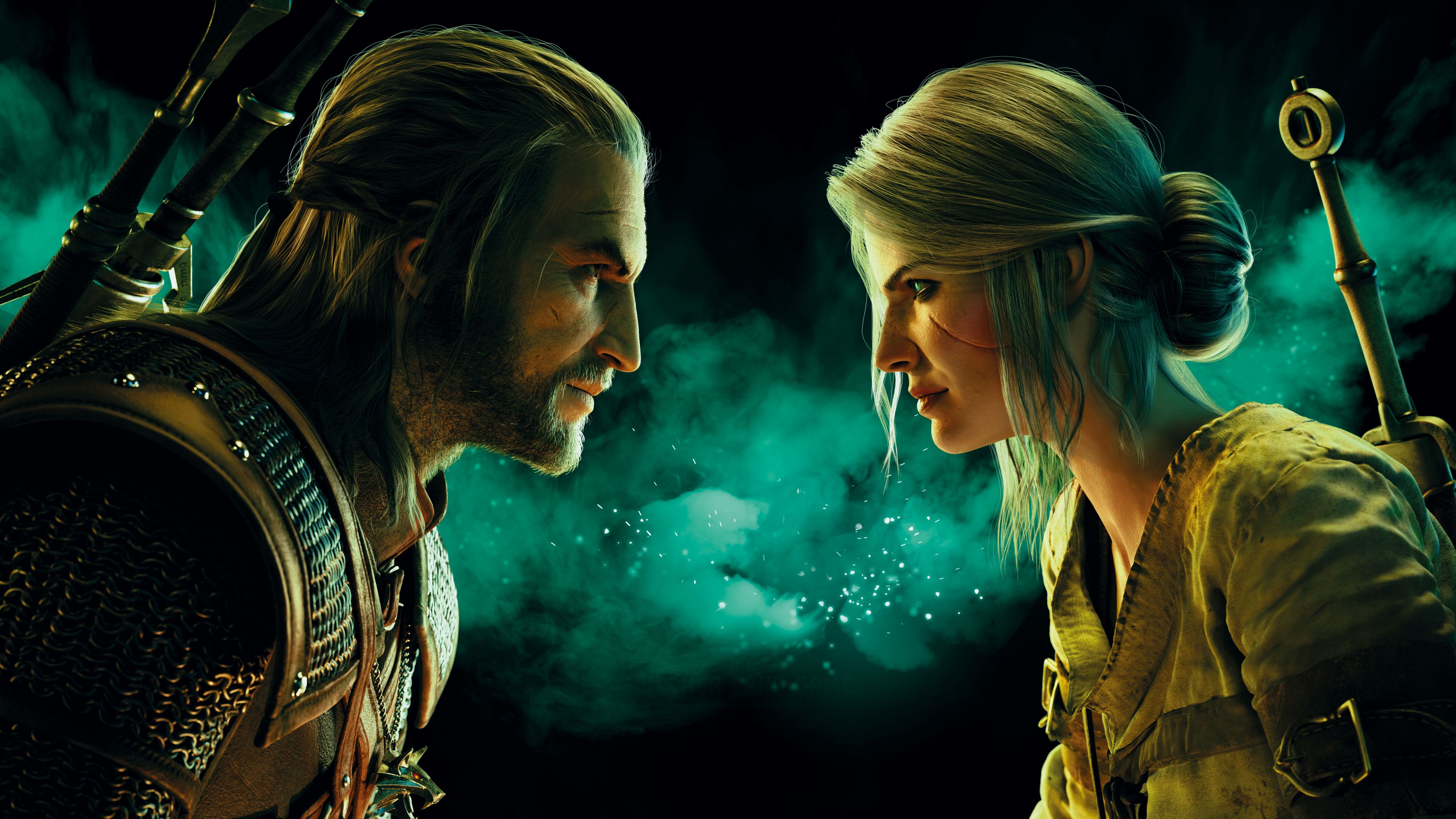 Wallpaper Gwent: The Witcher Card Game, Ciri, Geralt, 4K, Games,. Wallpaper for iPhone, Android, Mobile and Desktop