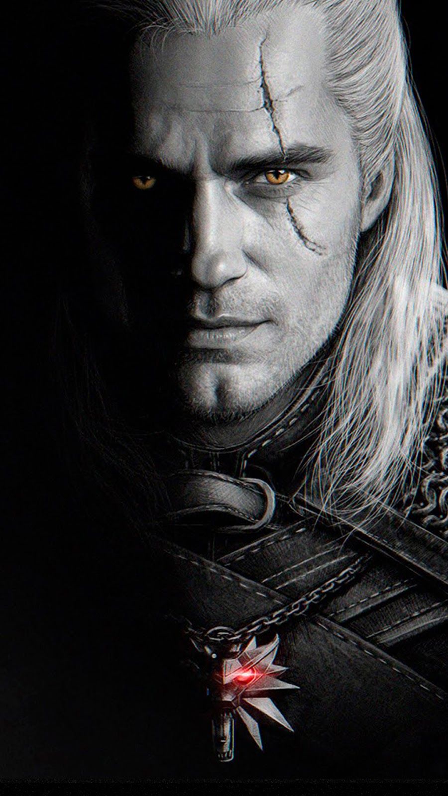 The Witcher phone wallpaper collection