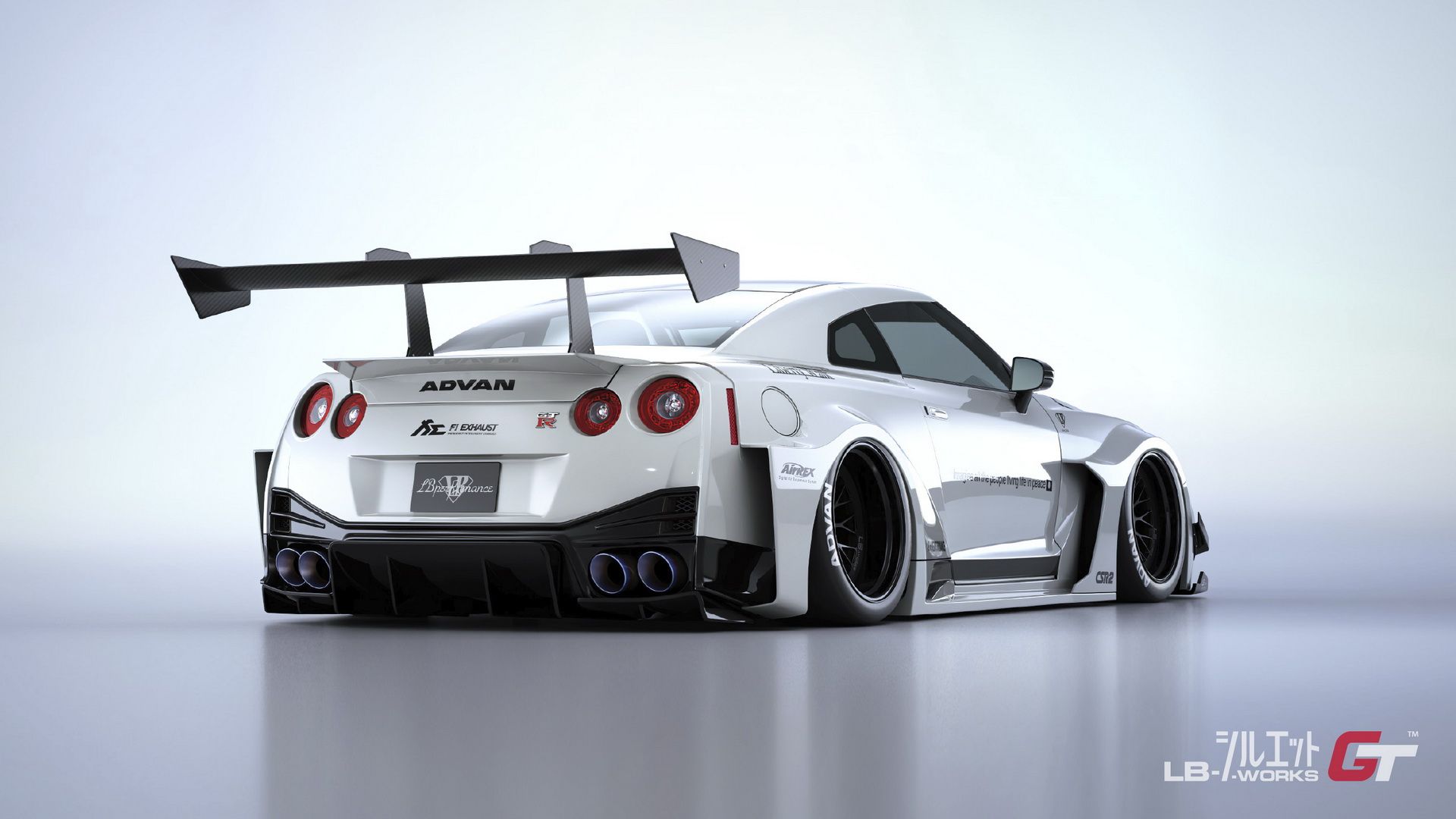 Liberty Walk Complete Body Kit Version Nissan GT R R35
