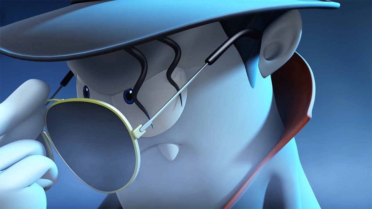 Funny Animated Cartoon. Spookiz. Cula as Michael Jackson