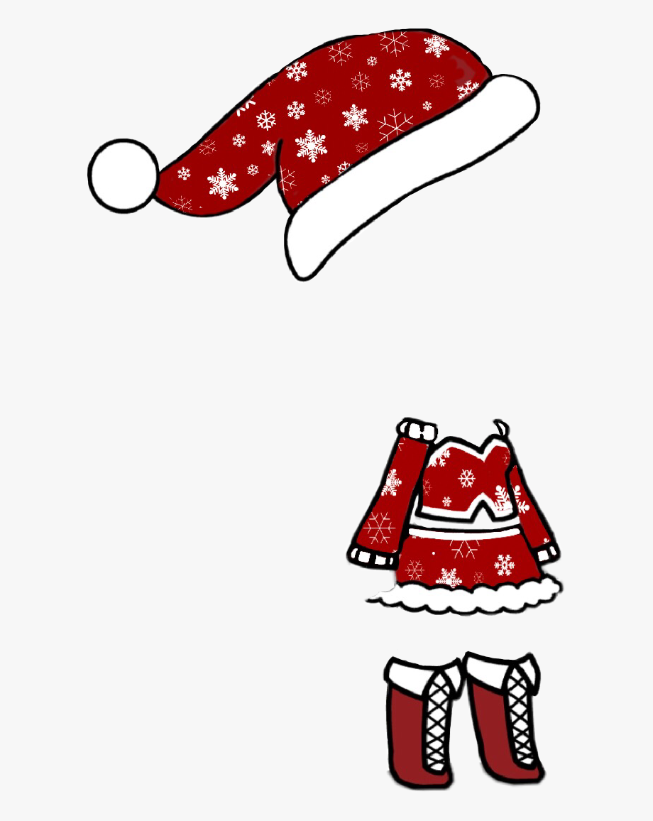 Free download christmas outfit gachalife gachaverse santa This