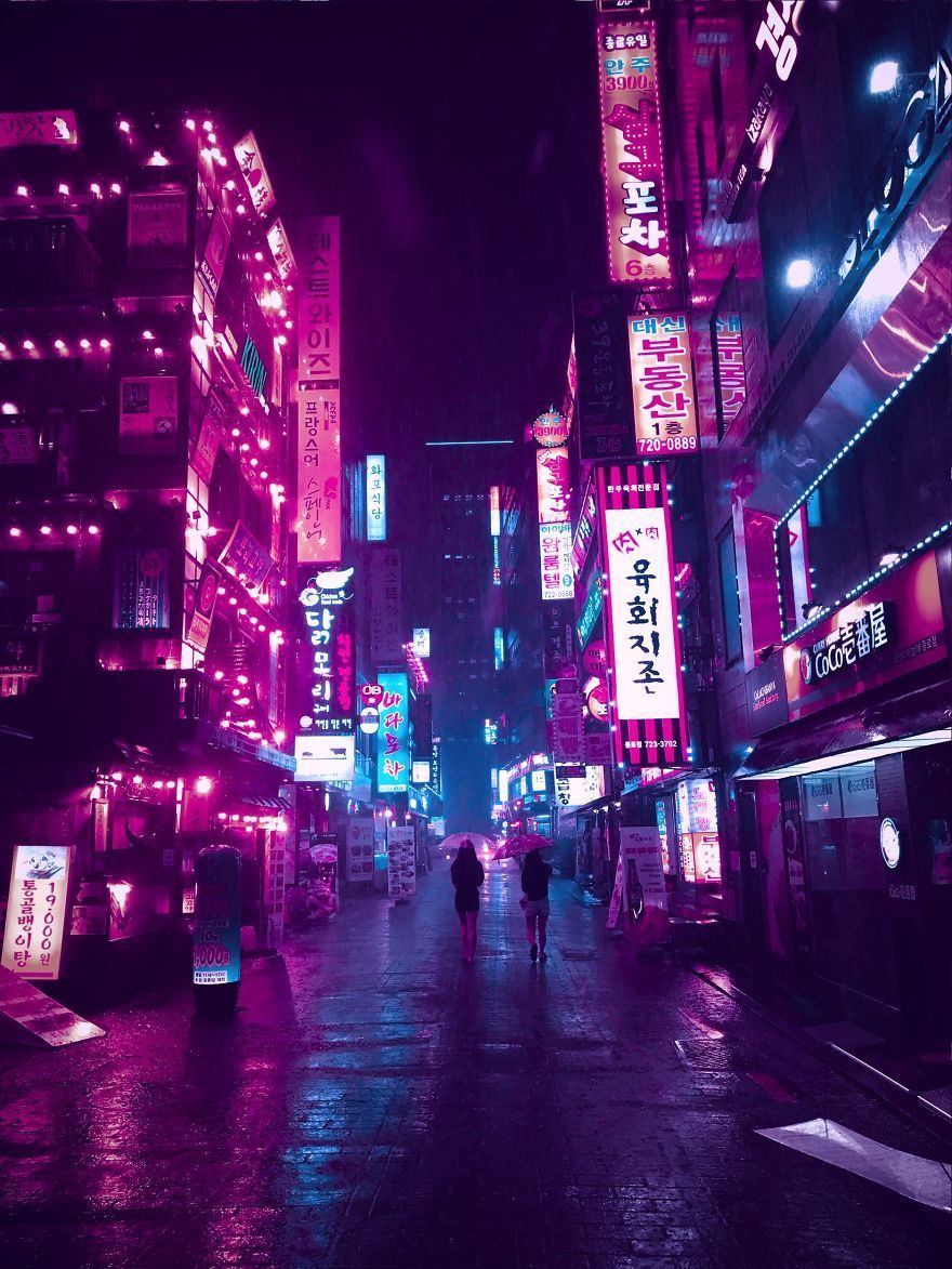 Purple Japanese Aesthetic Wallpapers Wallpaper Cave