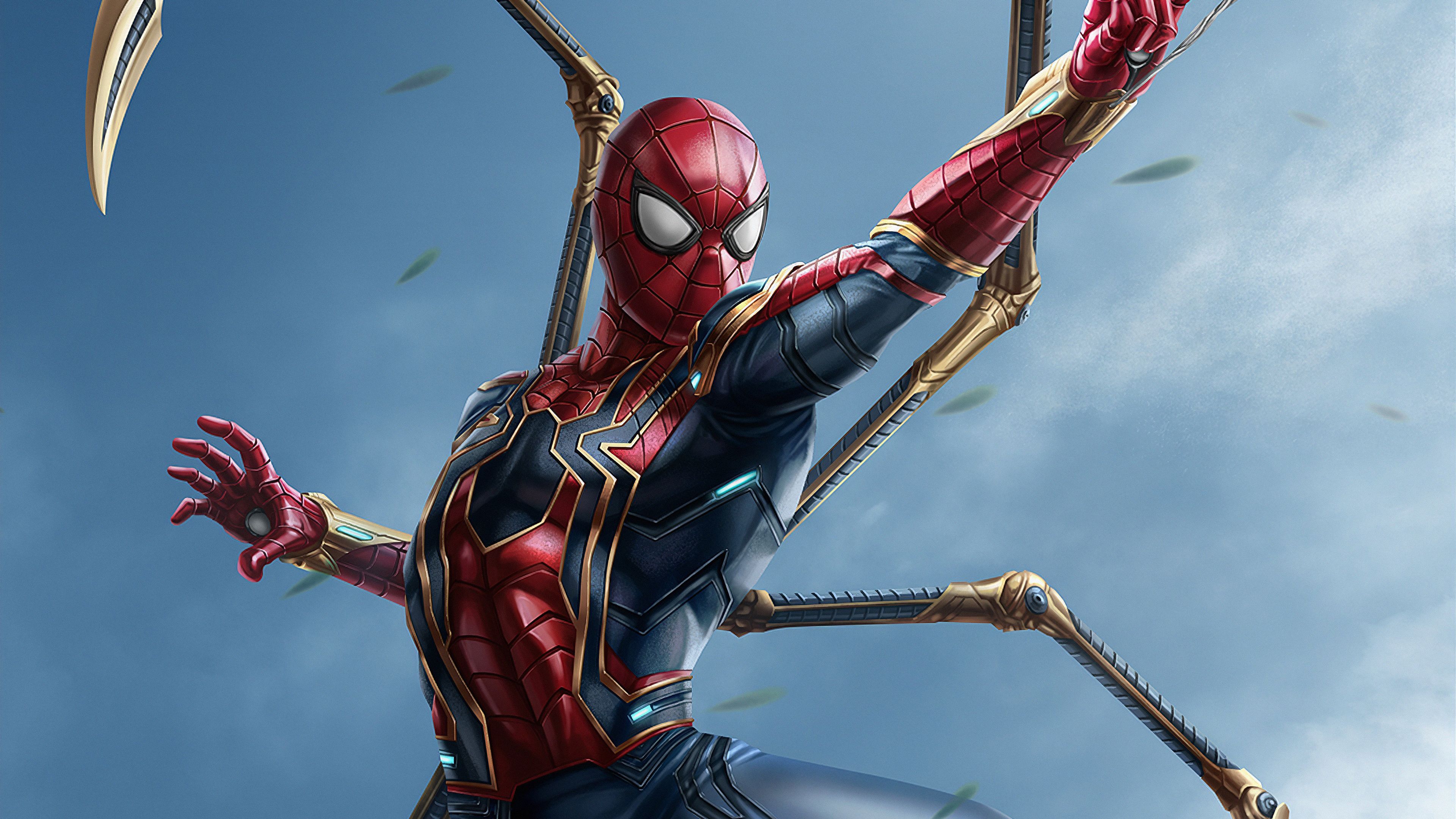 Iron Spiderman Wallpaper