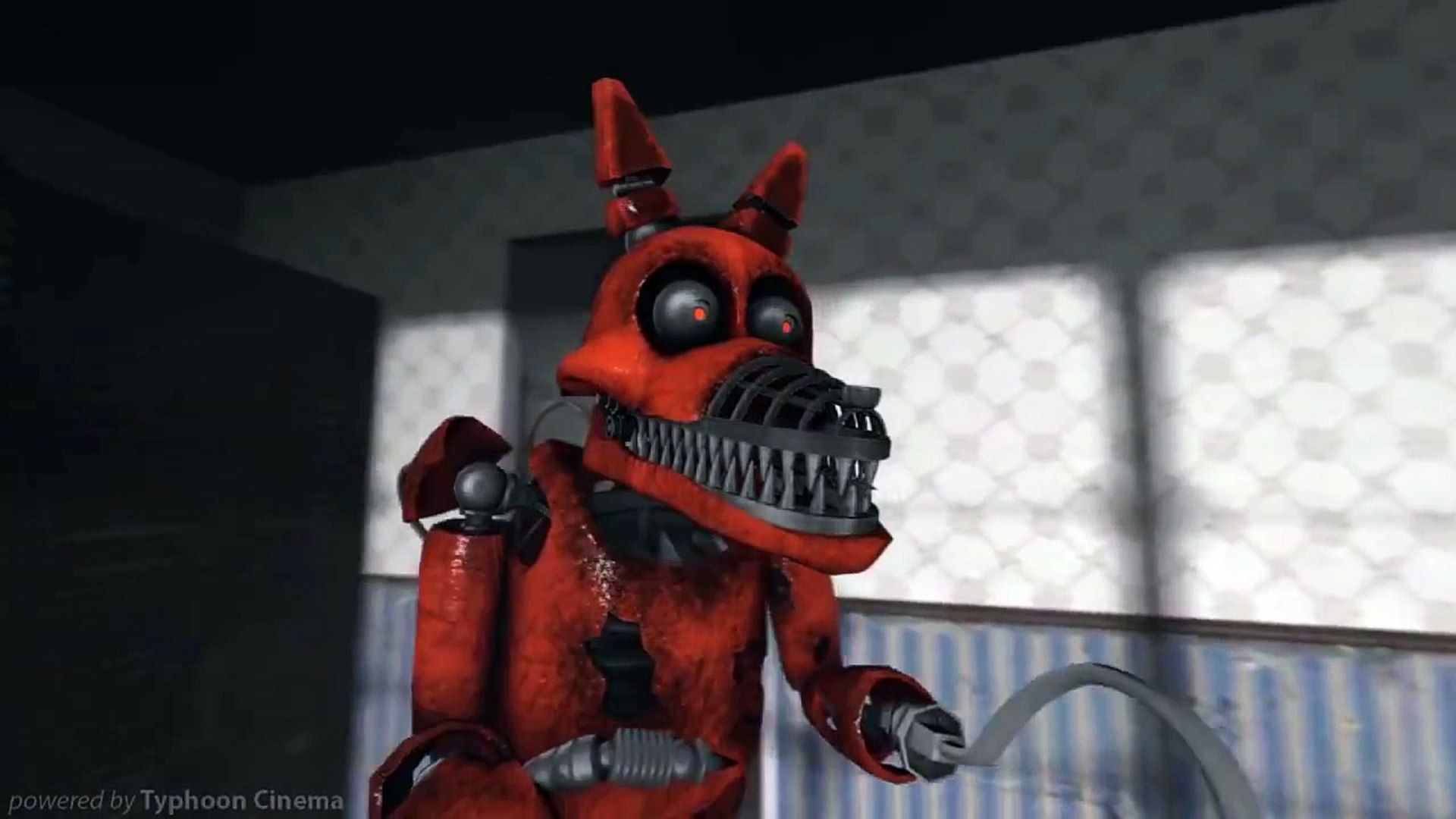 SFM FNAF Nightmare Foxy impresses Anime Mangle