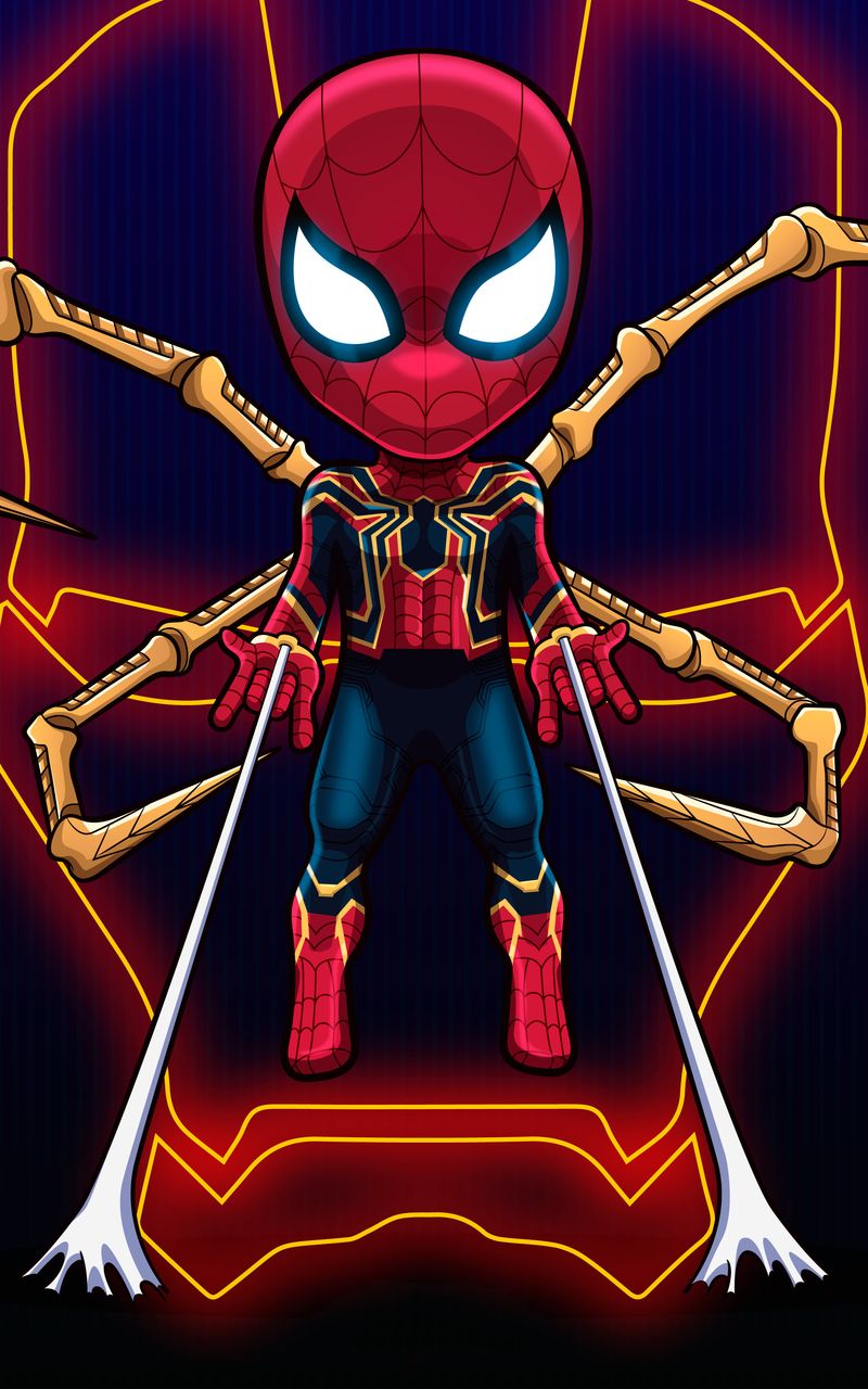 spider iron man
