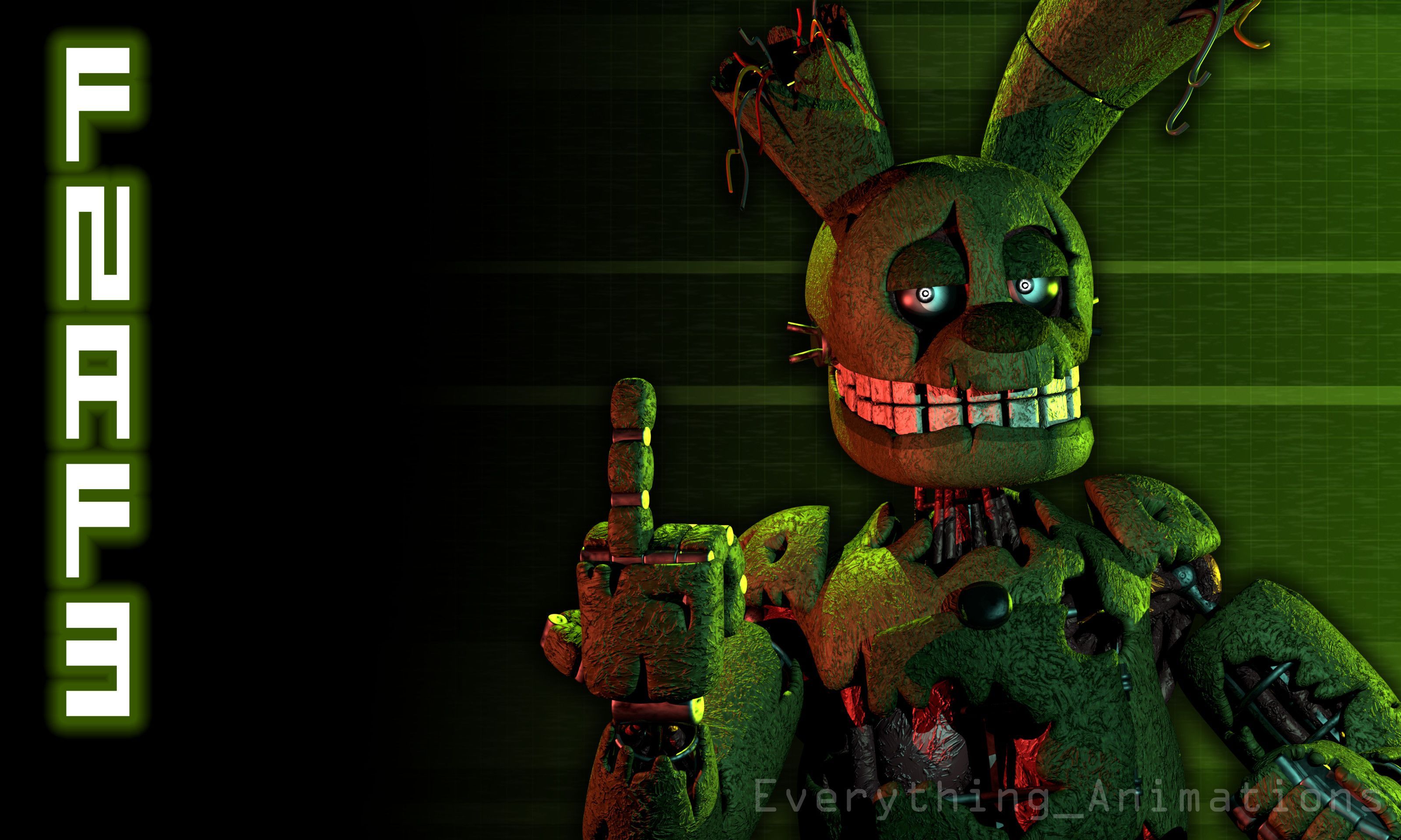 Nightmare Foxy Wallpaper