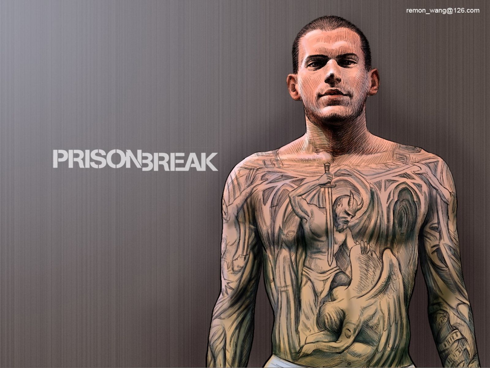 Elegant Prison Break Michael Scofield Wallpaper di 2020