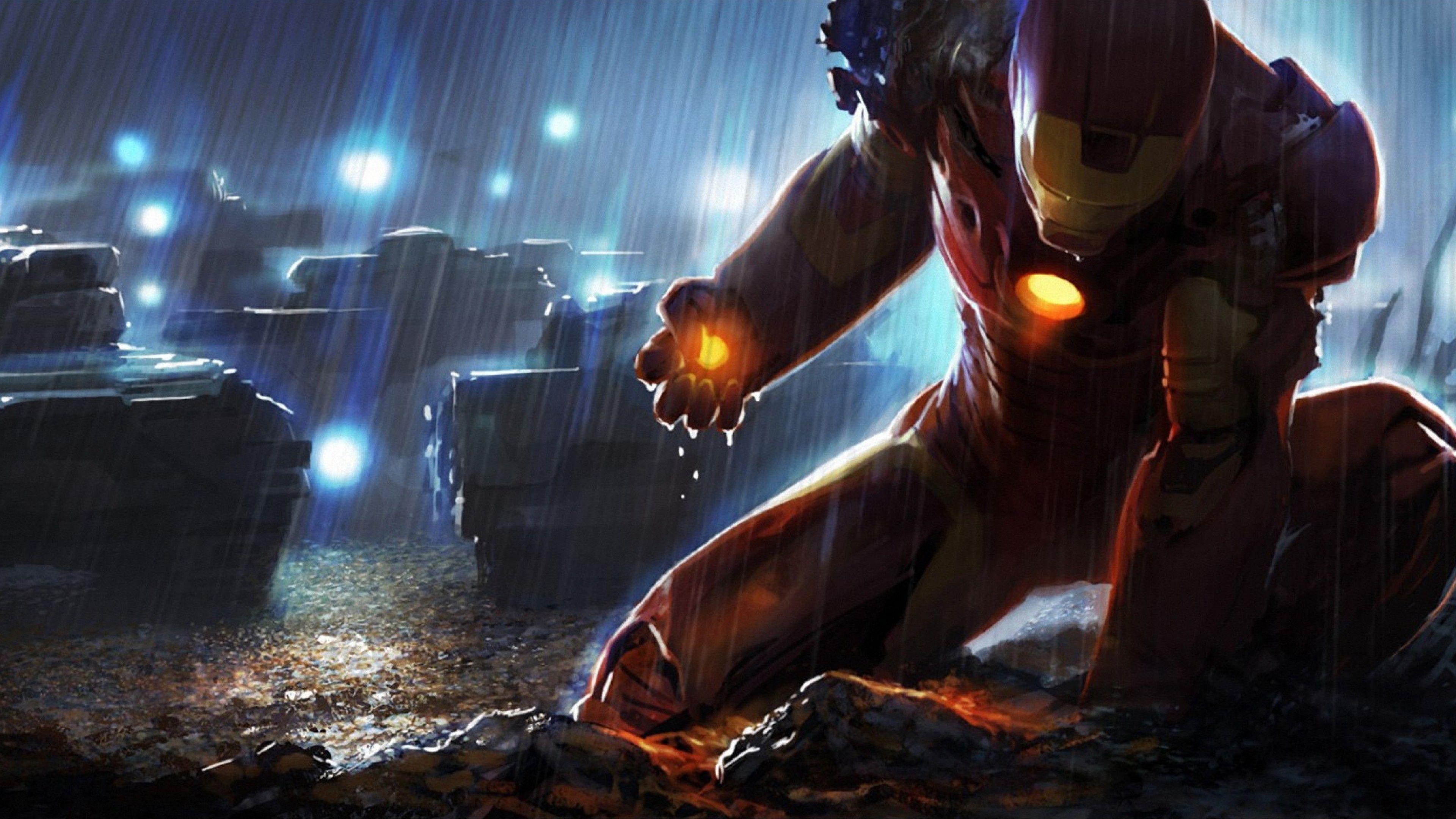 Iron Man Full HD Wallpaper for Desktop and Mobiles 4K Ultra HD