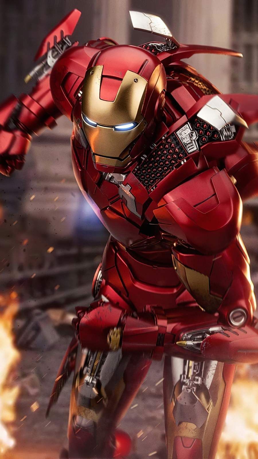 Iron Man Wallpaper iPhone Free HD Wallpaper