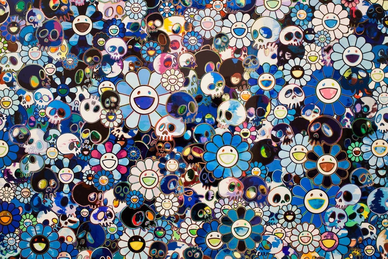 Takashi Murakami paintings