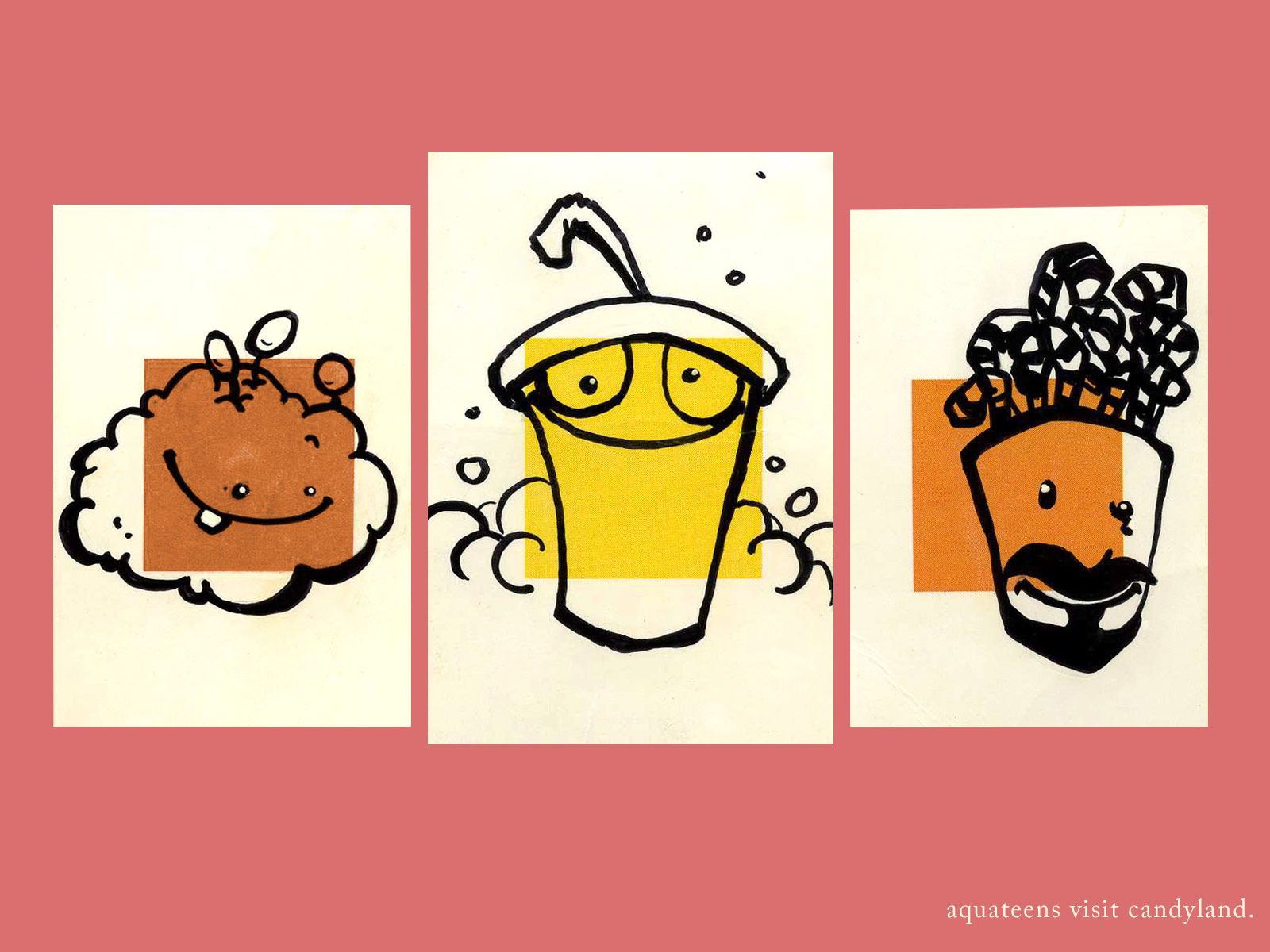 Aqua Teen Hunger Force Desktop Background