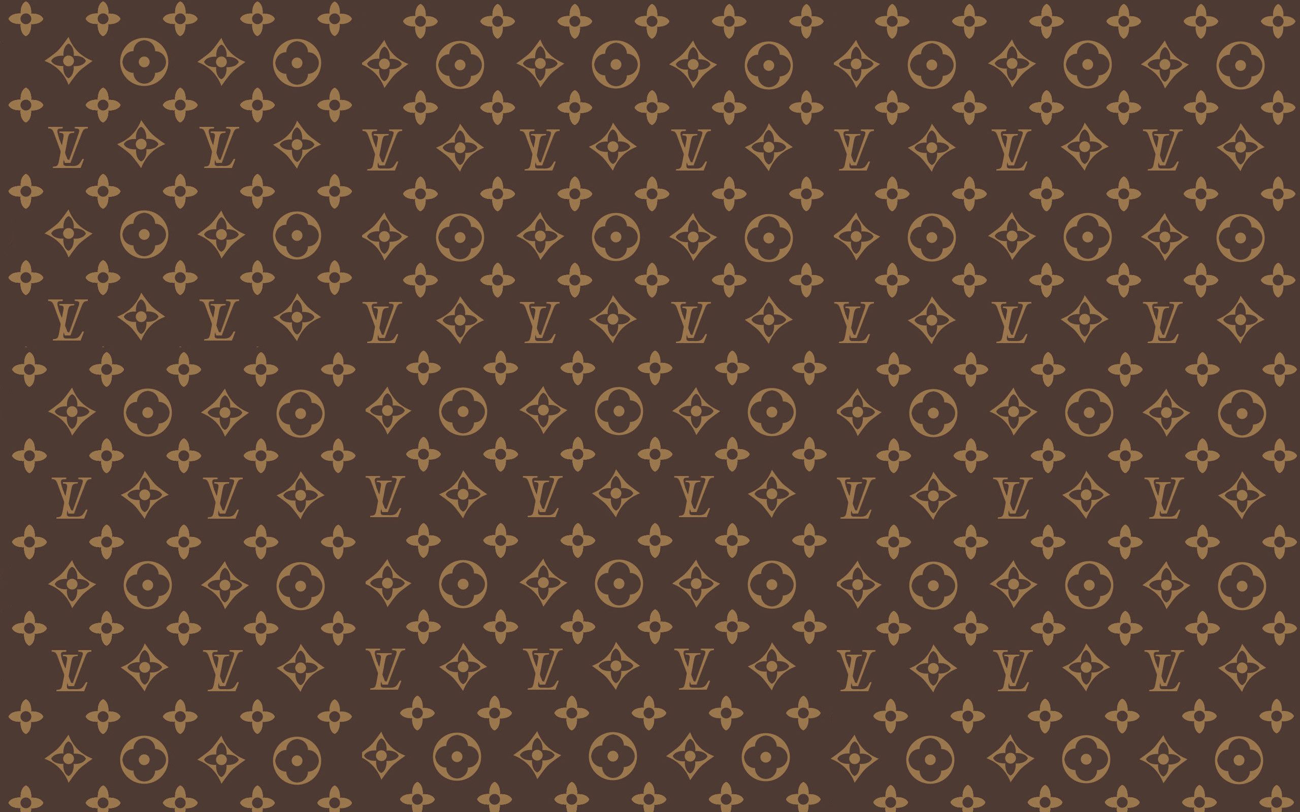 Wallpaper Brown Louis Vuitton Logo