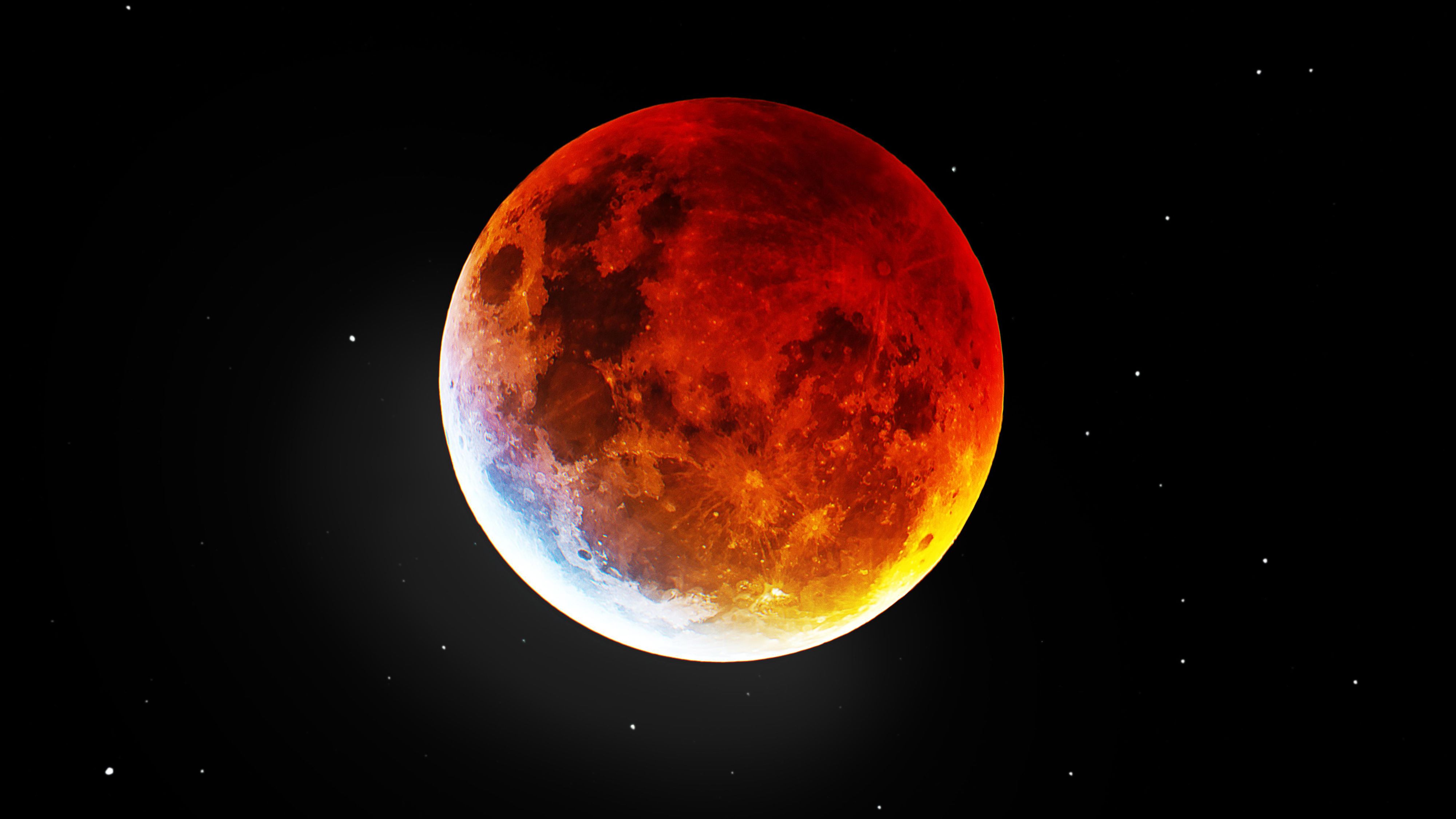 Blood Moon 4K 1080P Laptop Full HD Wallpaper, HD Space