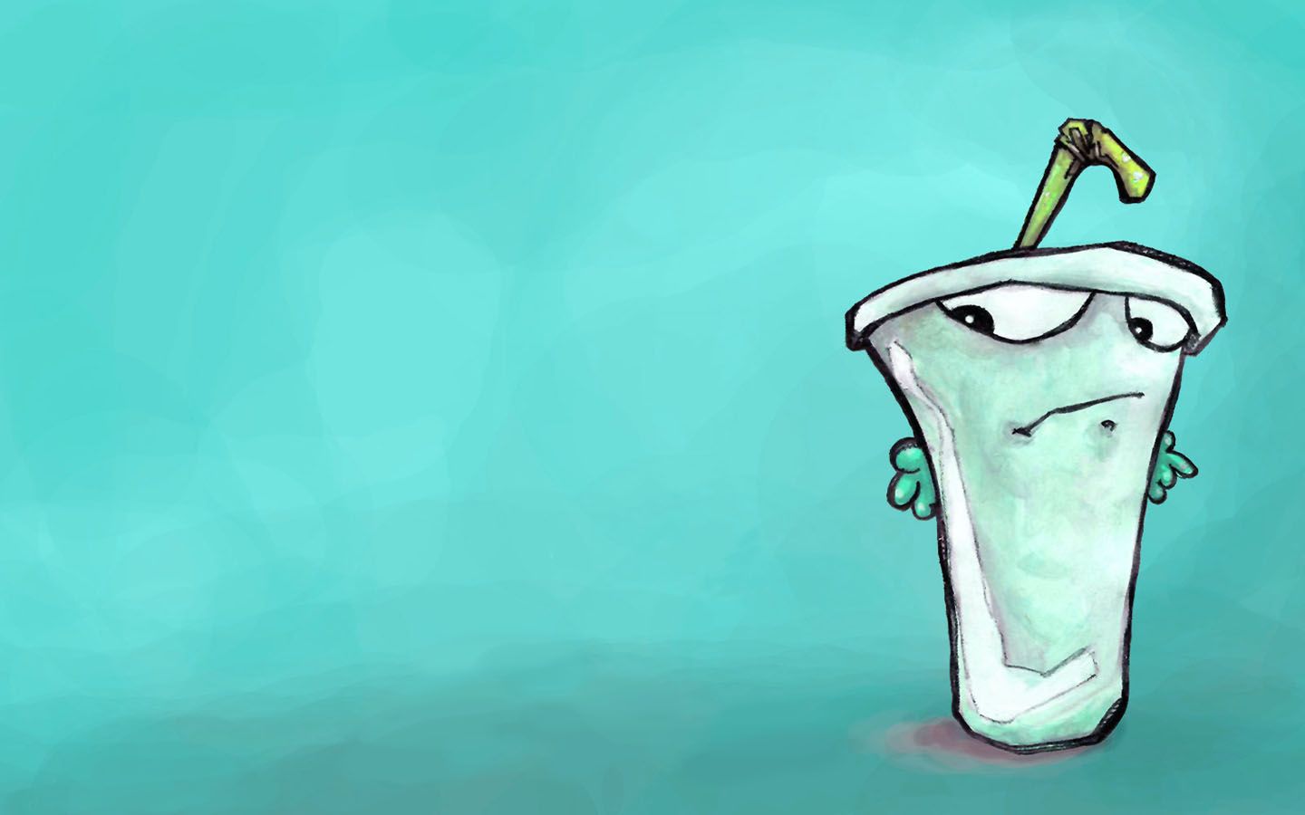 Aqua Teen Hunger Force Aqua Teen Master Shake Blue HD wallpaper