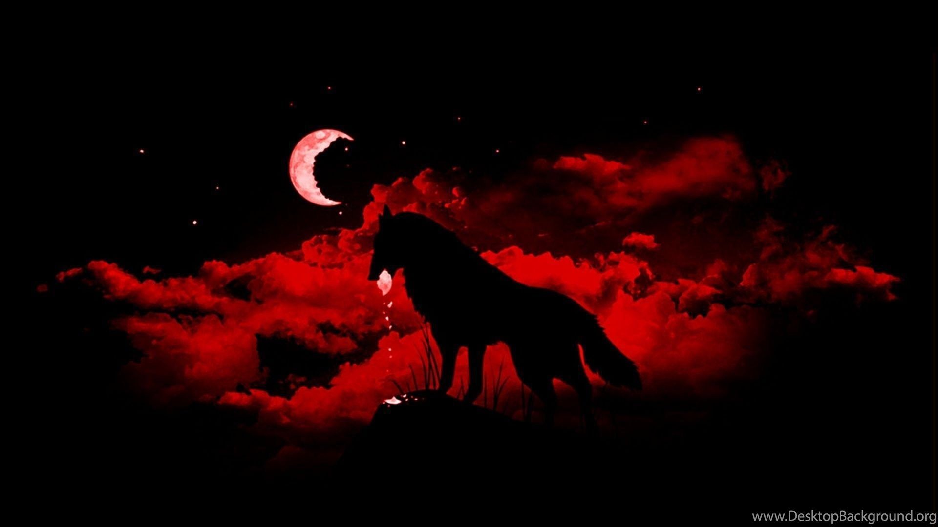Wolf: The Blood Moon Desktop Background HD 1920x1080 Desktop