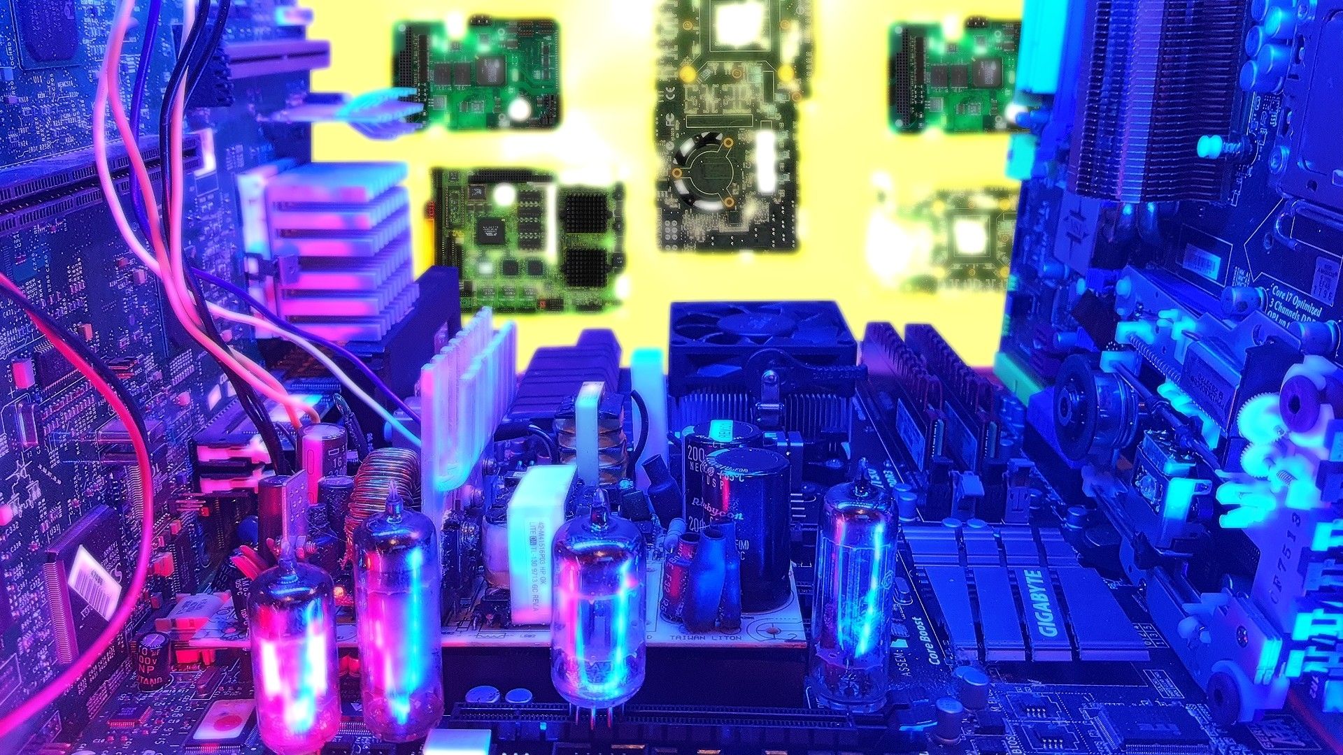 Inside Computer Wallpaper