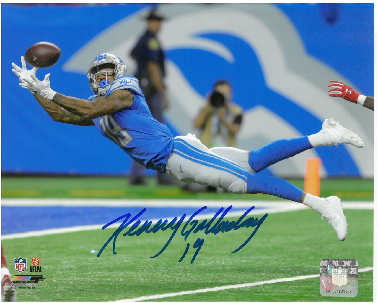 Kenny Golladay Autographed Detroit Lions 8x10