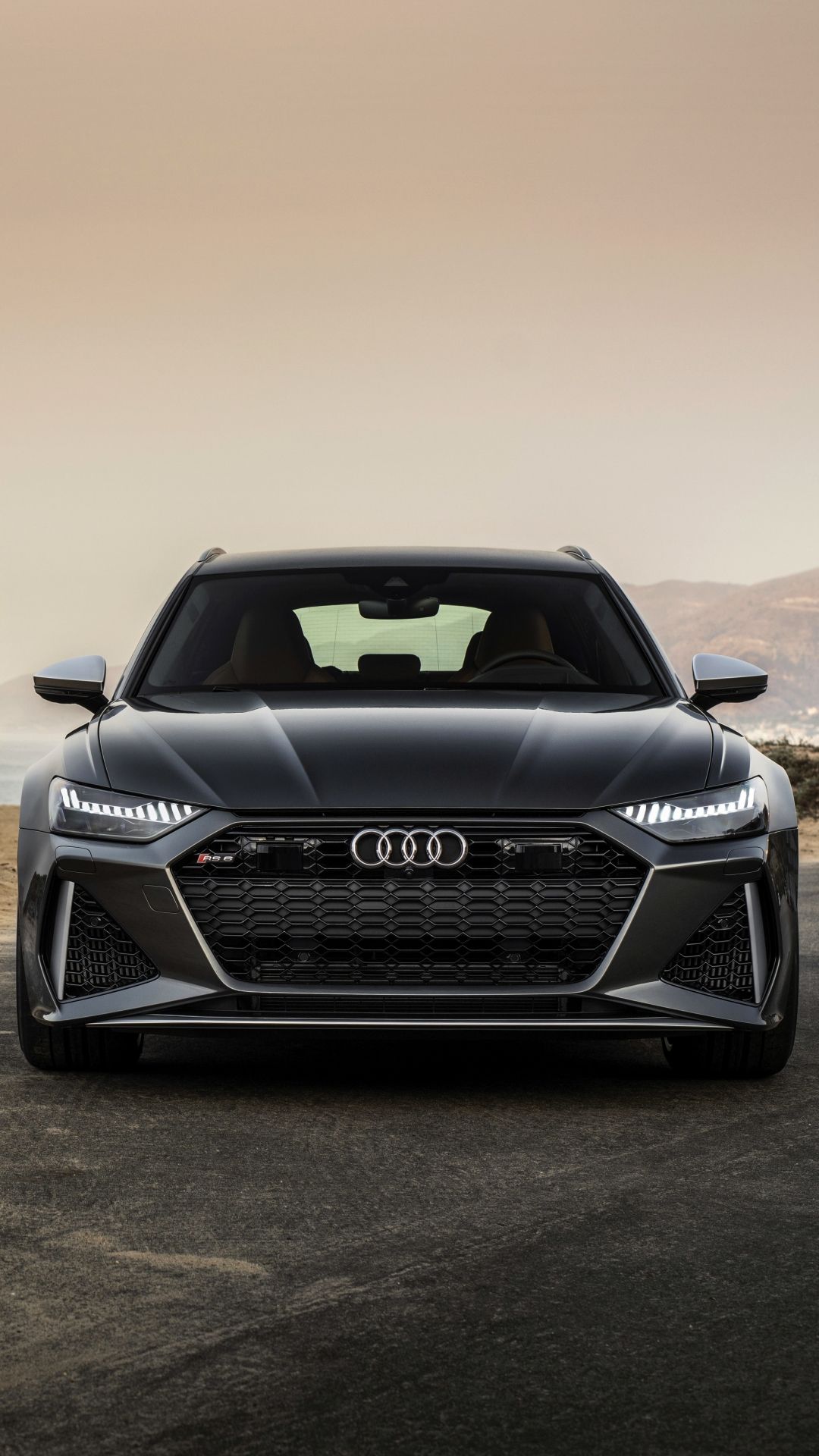 Vehicles Audi RS6 Avant (1080x1920) Wallpaper