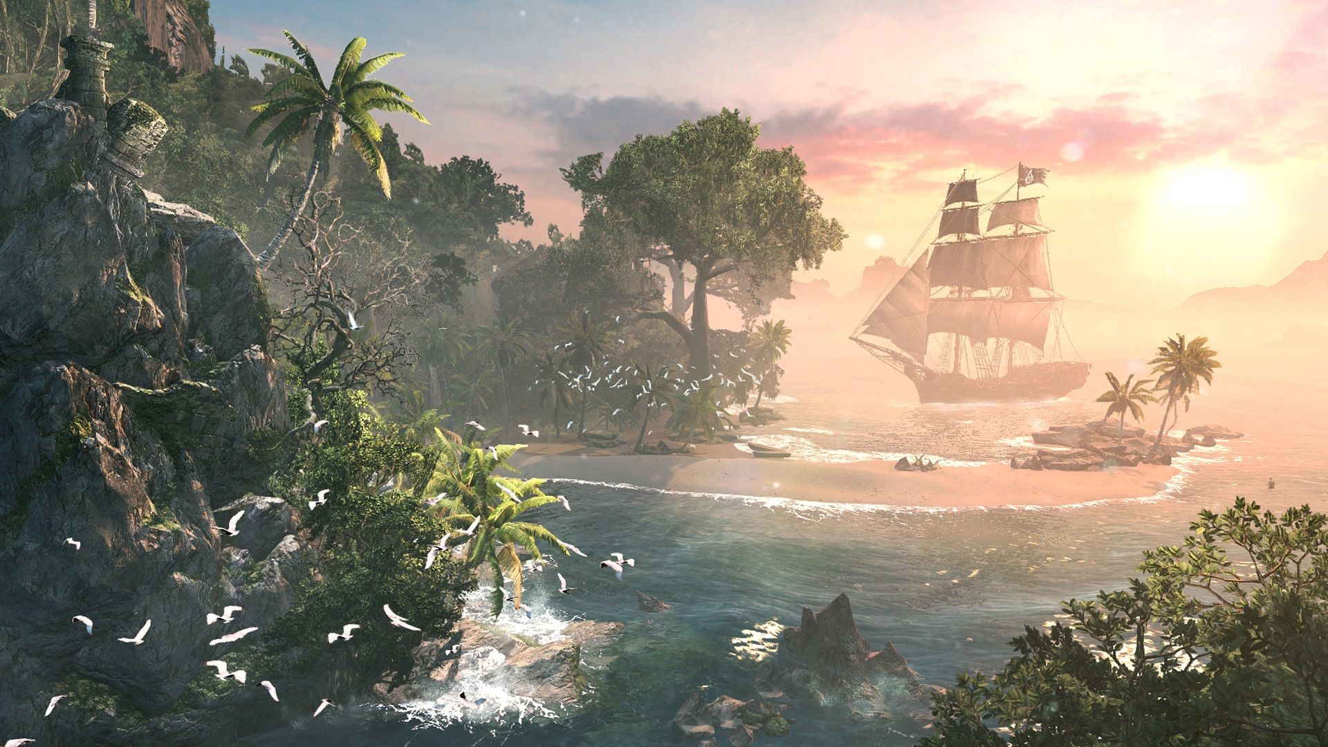 Black Flag Background. Black Wallpaper