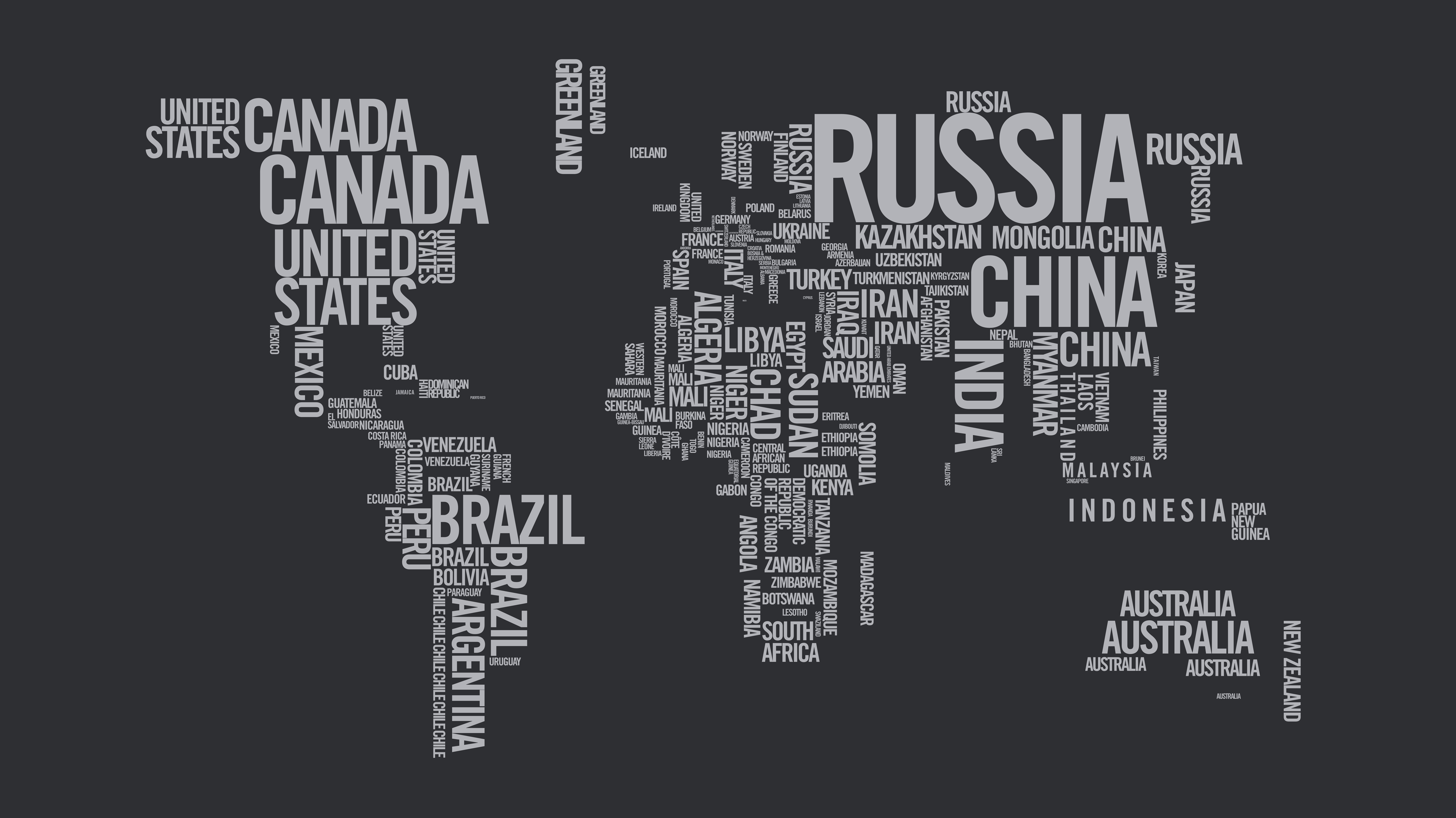 World_map_typography_by_crzisme D4cd975.png 3.840×2.160 Pixels