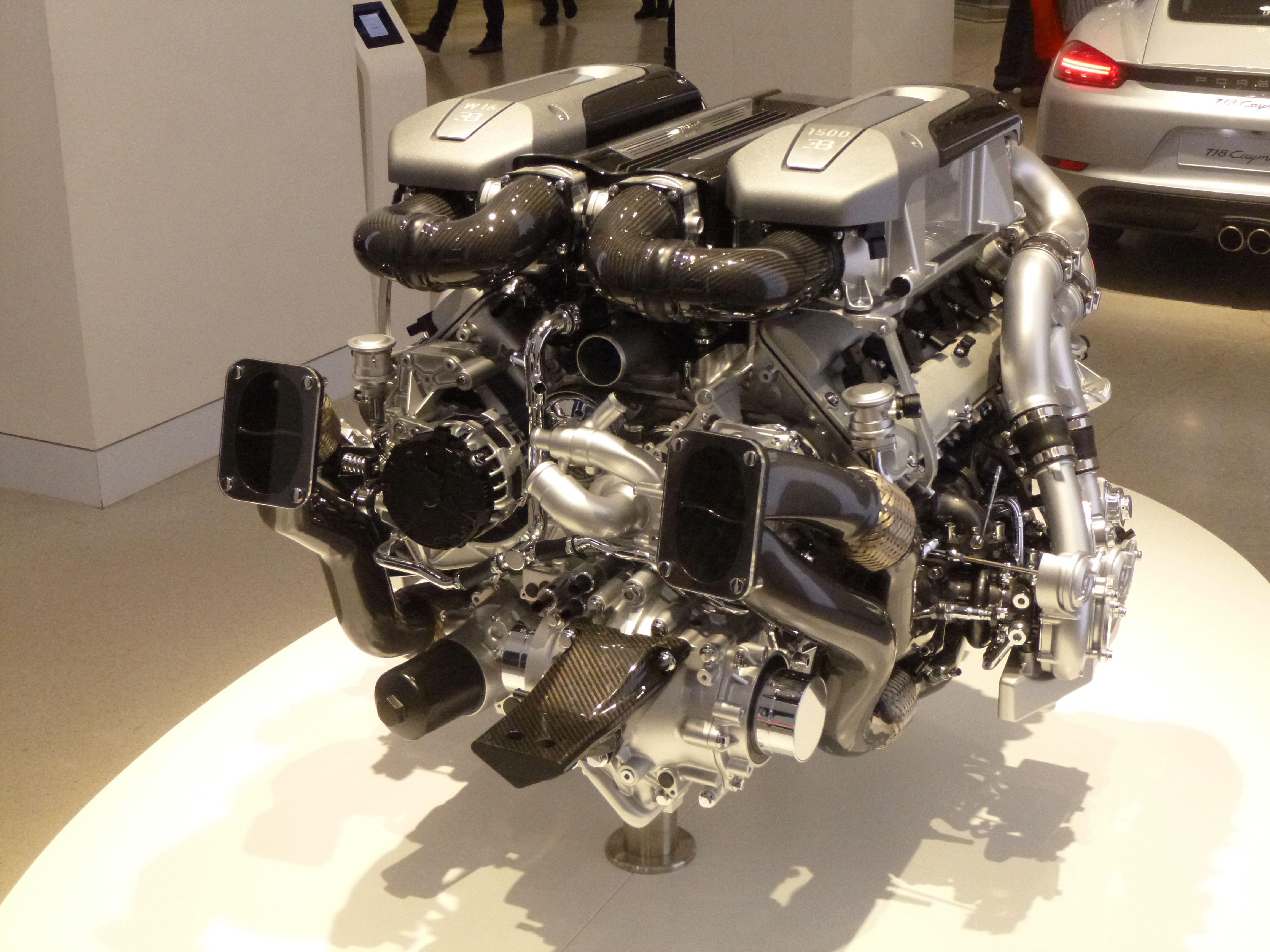 W16 Engine Bugatti Chiron