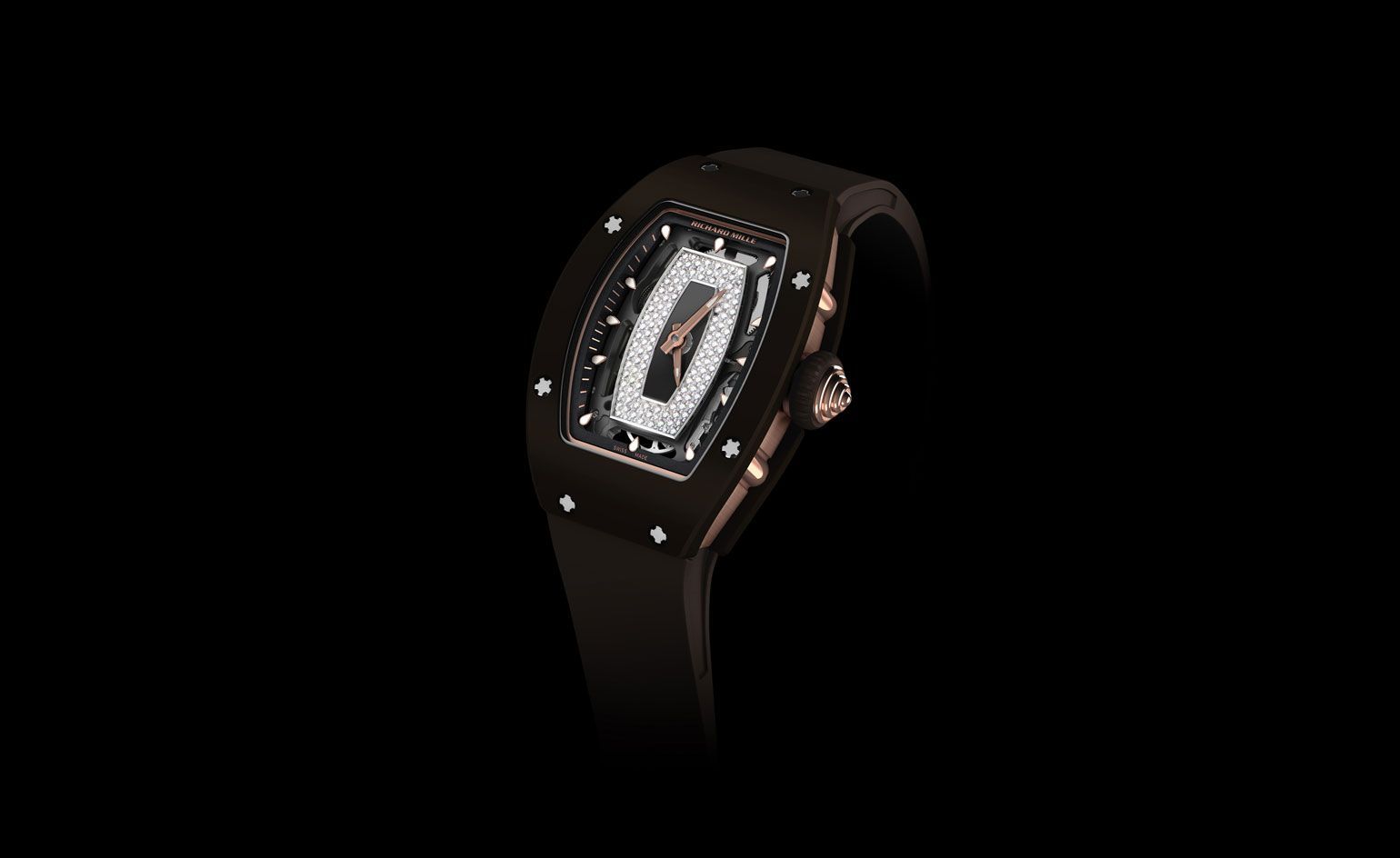 Richard Mille expands his women's line of big, bold mechanical watches. Mechanical watch, Fashion watches