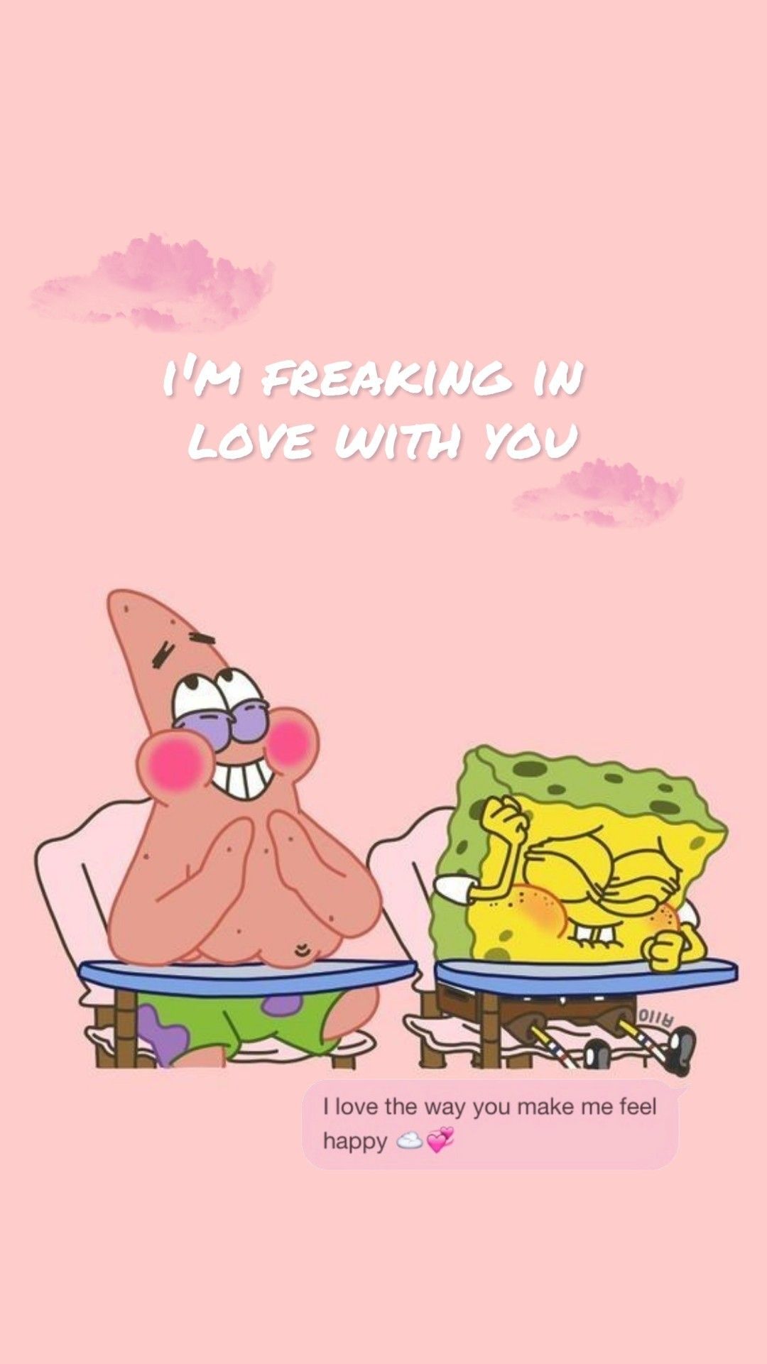 spongebob#patrick#love#inlove#aesthetic. Spongebob wallpaper