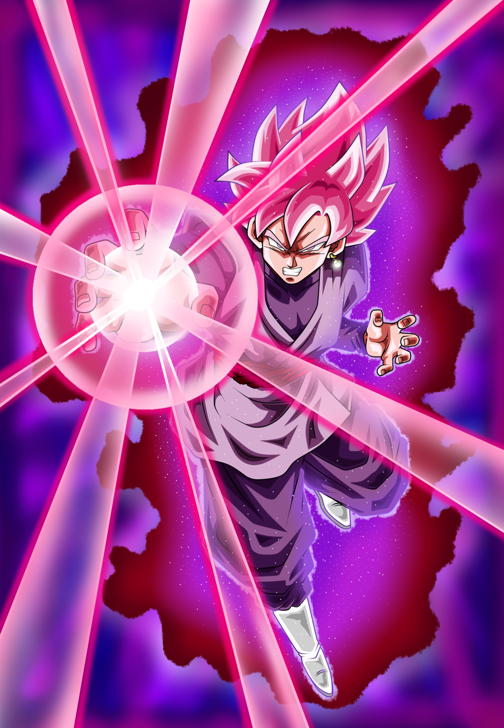 Super Saiyan Rose Mobile Wallpapers Wallpaper Cave