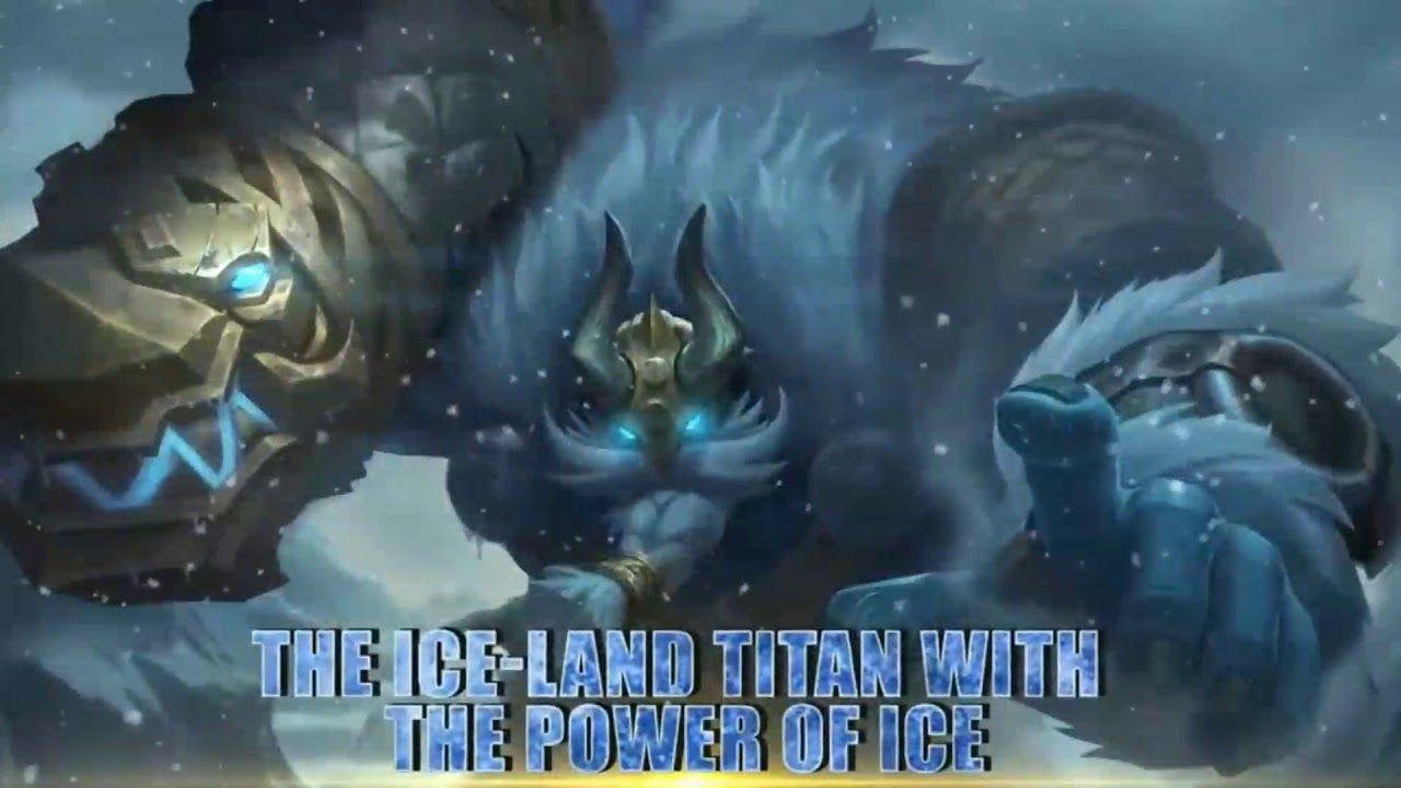grock iceland golem skin Mobile Legends Moving Wallpaper / Mobile