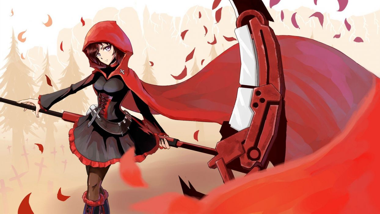 Scythe artwork Red Hood wallpaperx1080