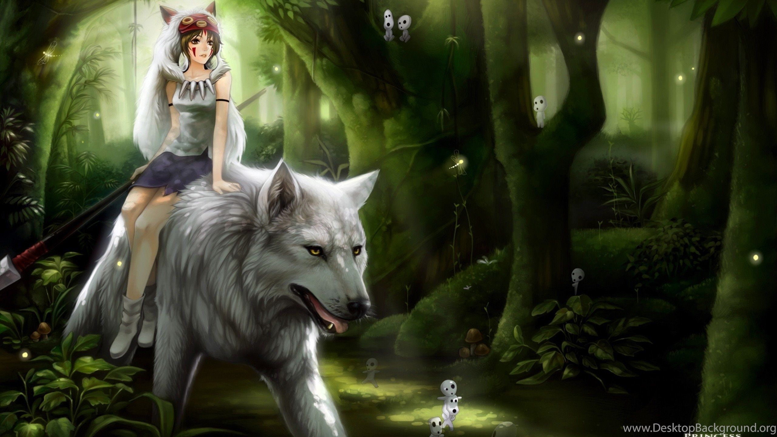 Little Red Riding Hood On The Wolf Anime Wallpaper And Image