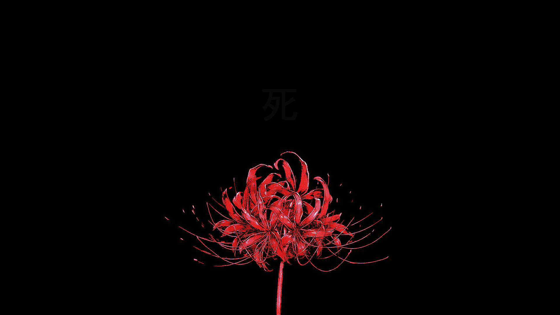 Desktop Black And Red Aesthetic Wallpaper