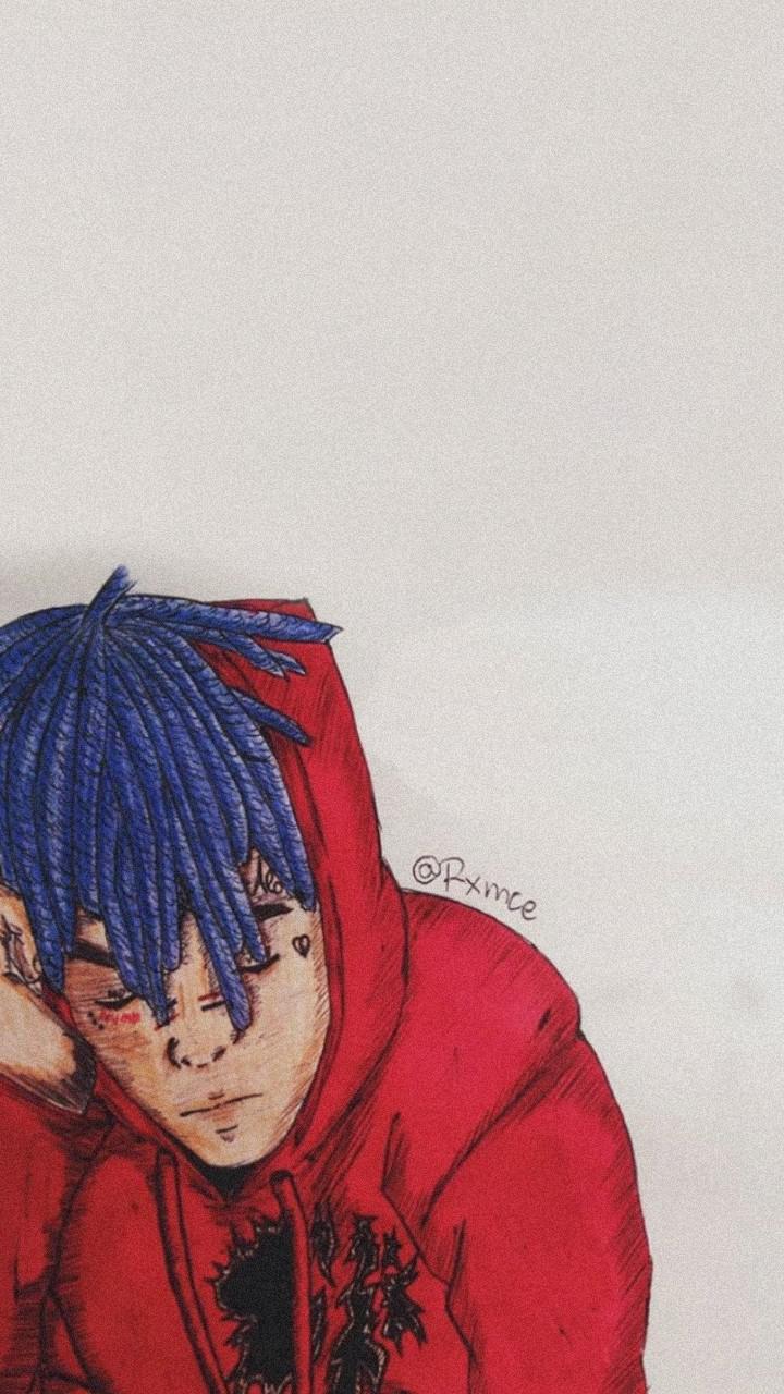 Xxxtentacion Drawing Wallpapers Wallpaper Cave ''draw for kids''follow along to learn how to draw xxxtentacion, super easy, step by step. xxxtentacion drawing wallpapers