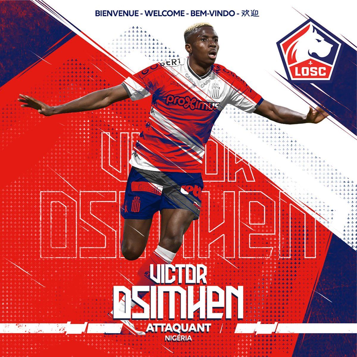 LOSC Lille EN big #LOSC welcome to our newest