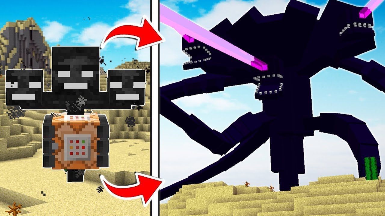 LIFE OF THE WITHER STORM MINECRAFT BOSS!!. Minecraft