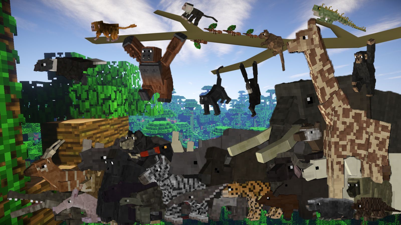 Minecraft all mods zoo