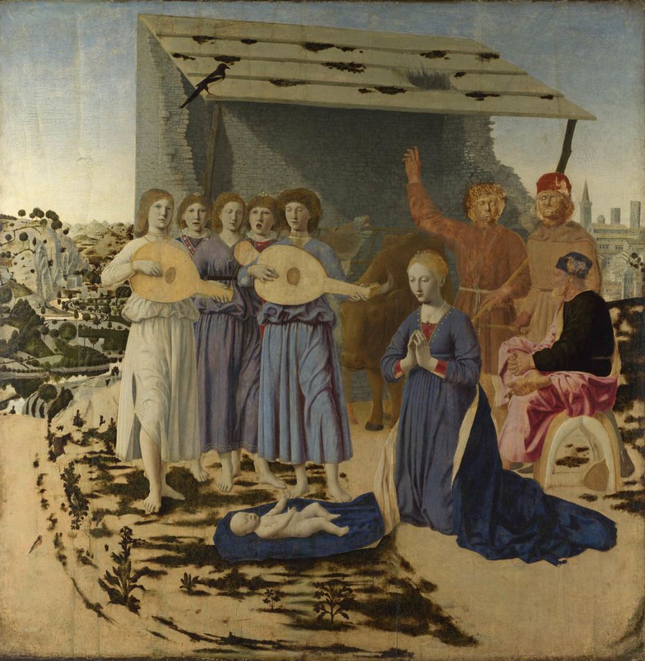 The Nativity Piero della Francesca on USEUM