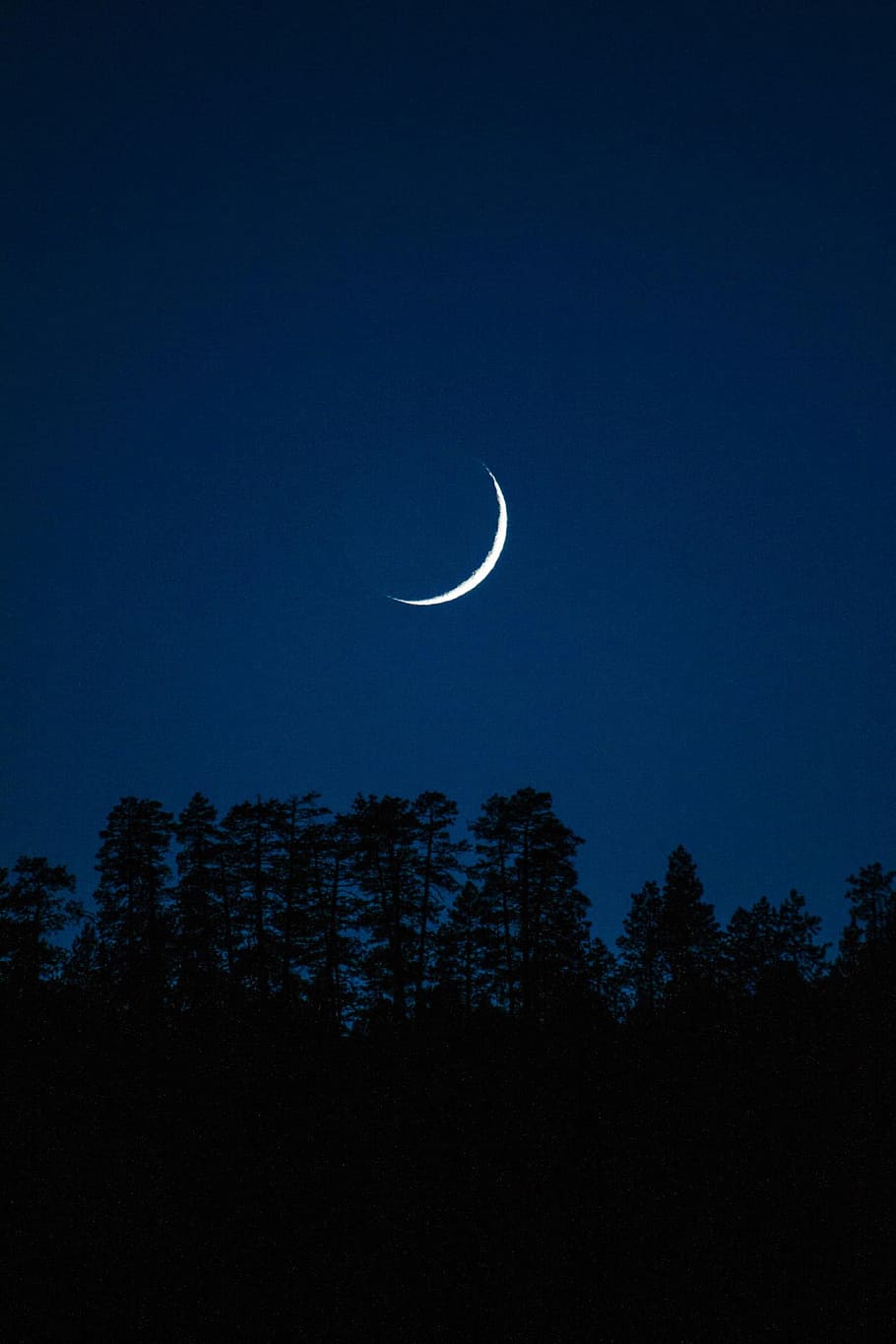 HD wallpaper: Photo Of Crescent Moon, dark, eclipse, light, luna
