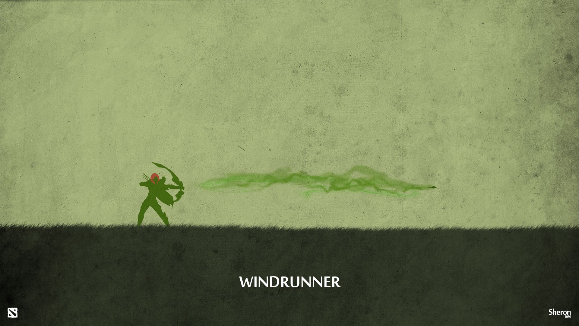 Sometimes the simple ones are awesome. Windrunner Wallpaper