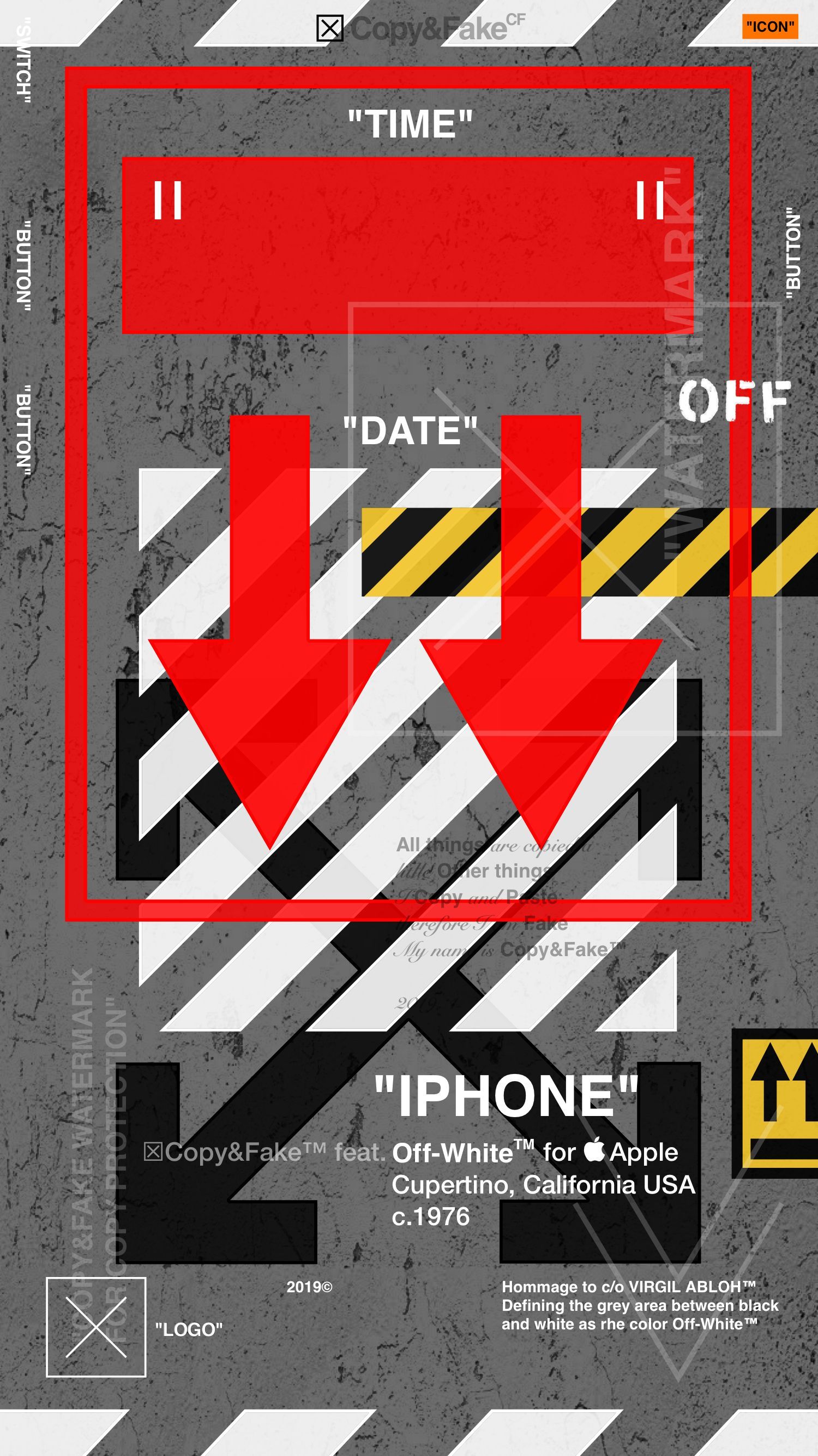 1 19 ☒Copy&Fake™ #Wallpaper #壁紙 #offwhitewallpaper #オフ
